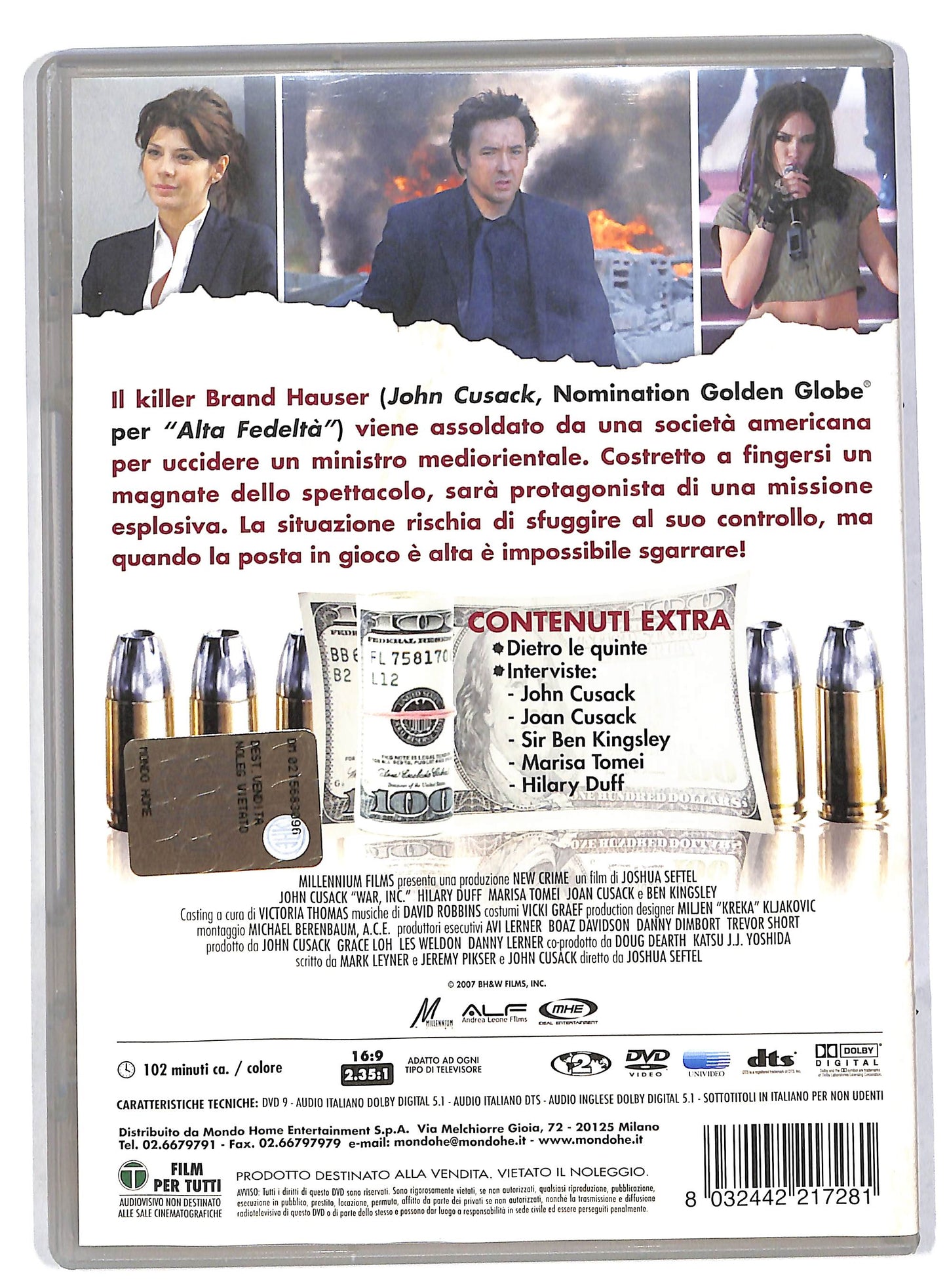EBOND War Inc. DVD DB554747
