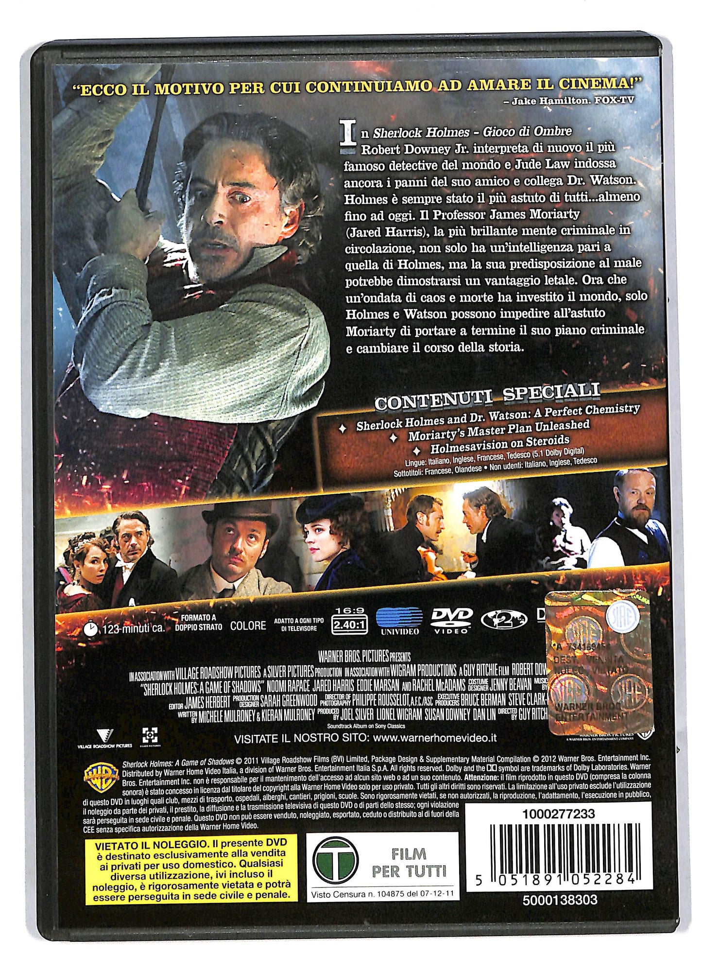 EBOND Sherlock Holmes - Gioco di ombre DVD DB556222