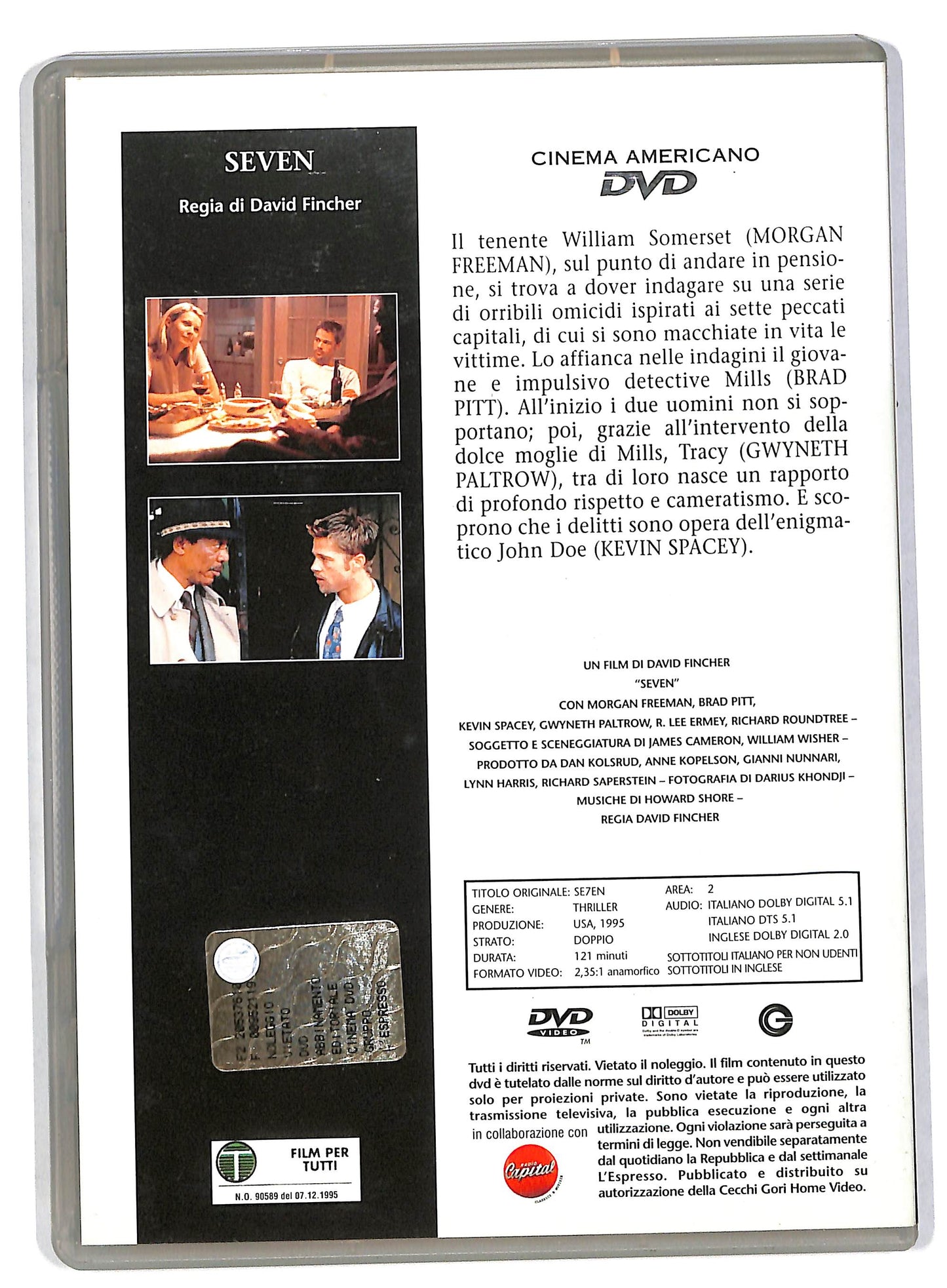 EBOND Seven EDITORIALE DVD DB556233