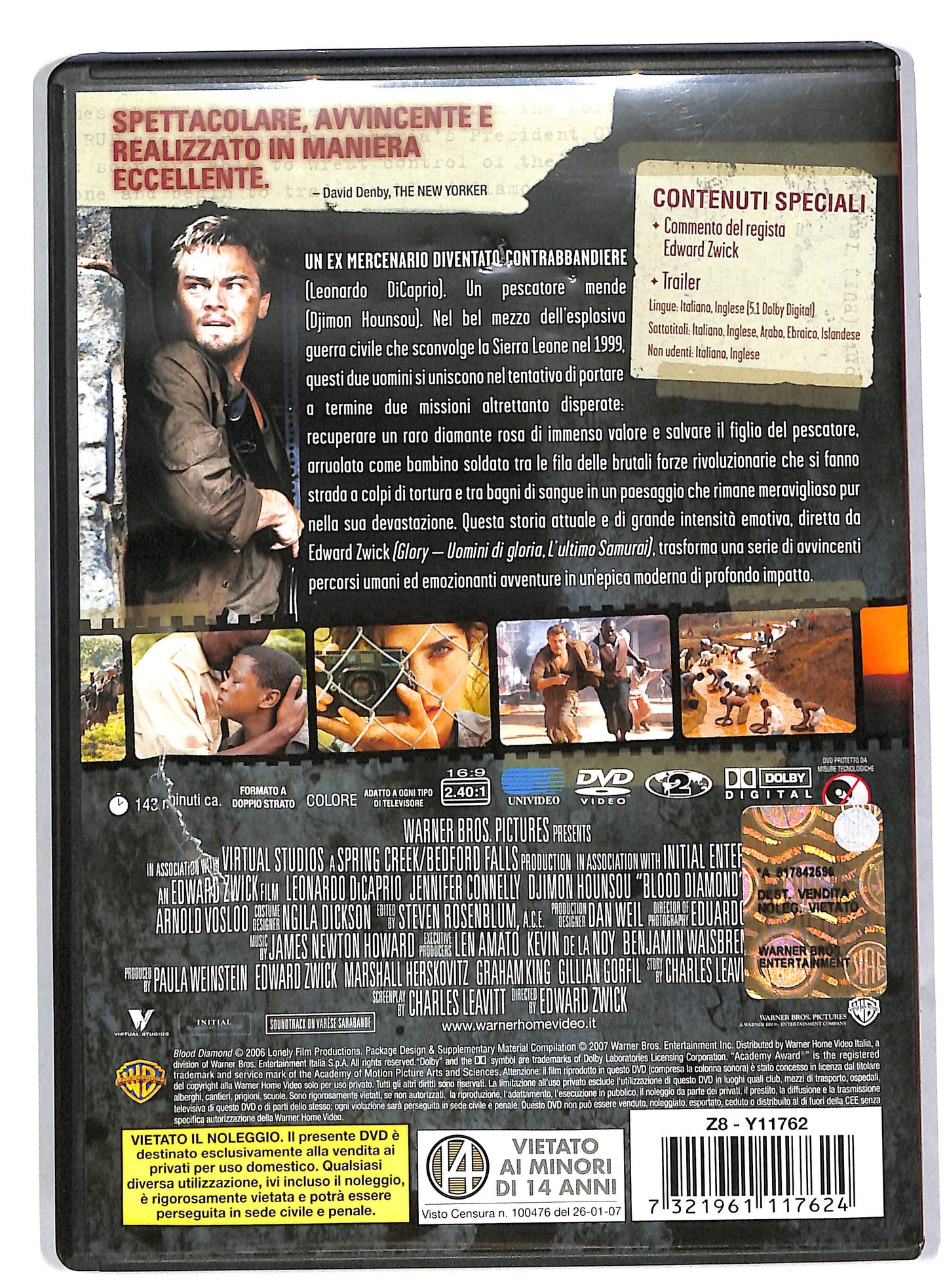 EBOND Blood diamond - diamanti di sangue DVD DB556242