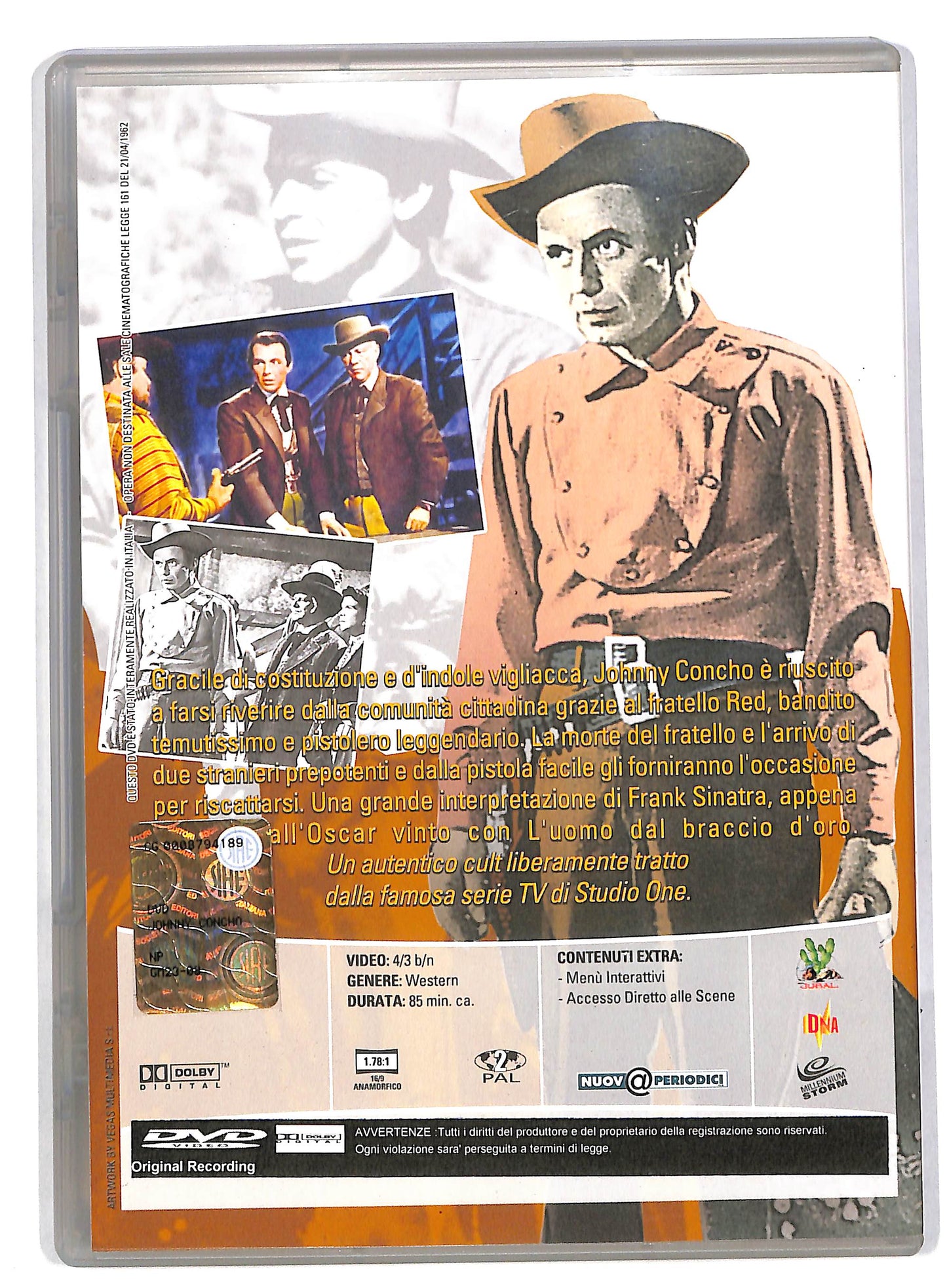 EBOND Johnny Concho EDITORIALE DVD DB556445