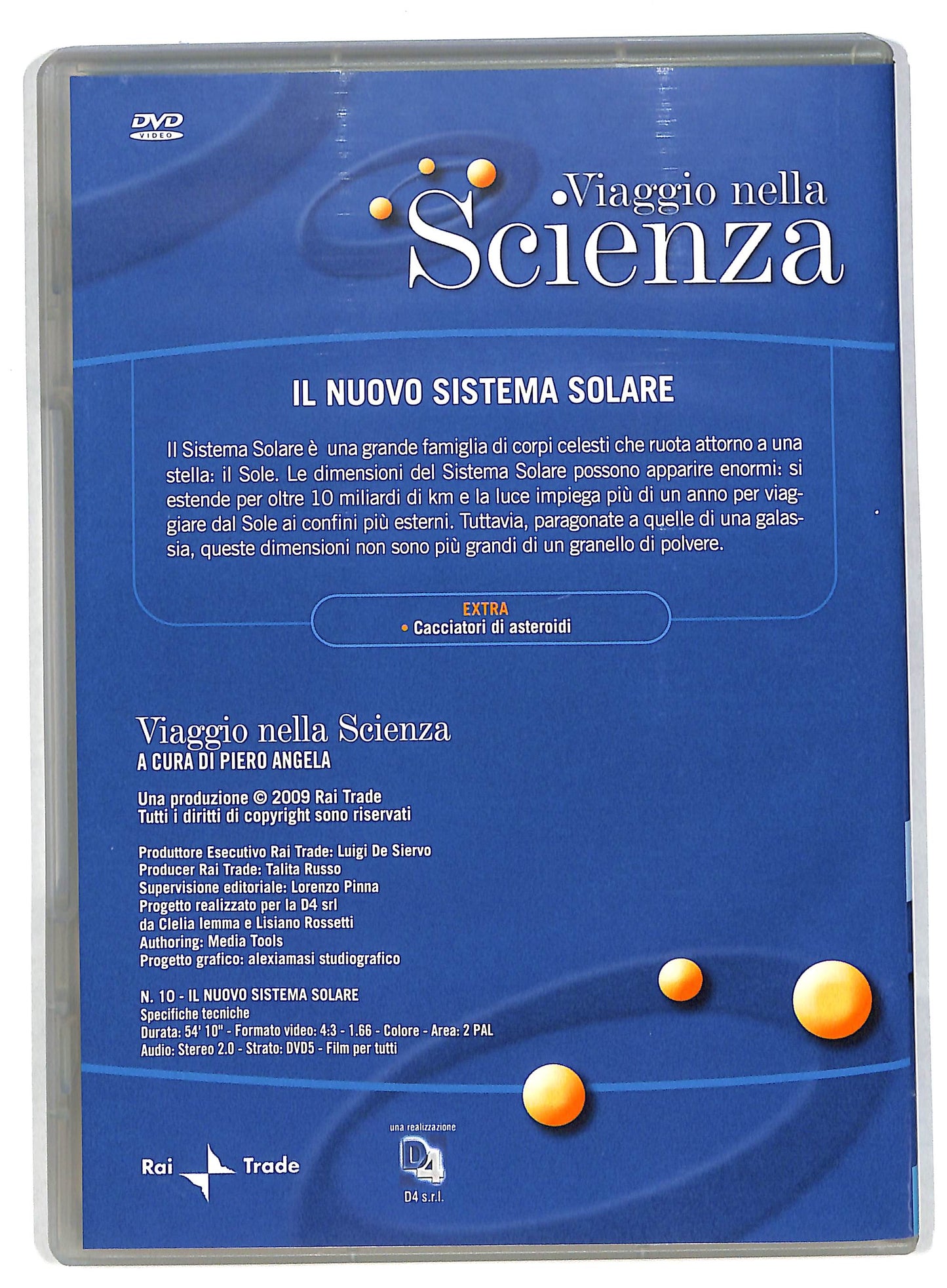 EBOND Il nuovo sistema solare - viaggio nella scienza EDITORIALE DVD DB557418
