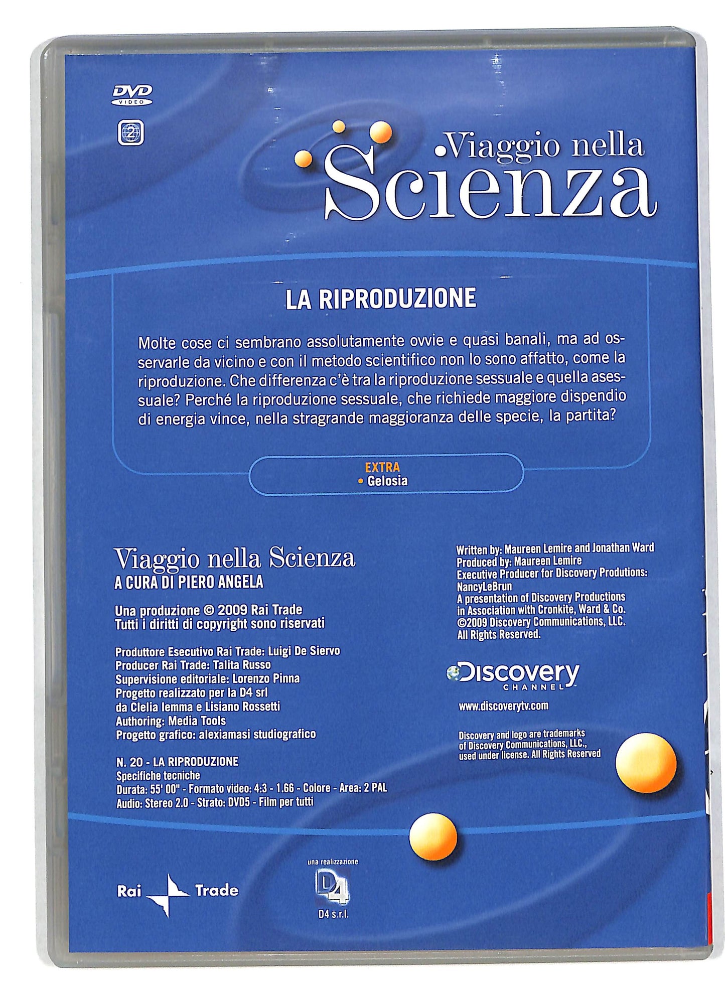 EBOND Viaggio nella scienza 20 - la riproduzione EDITORIALE DVD DB557427