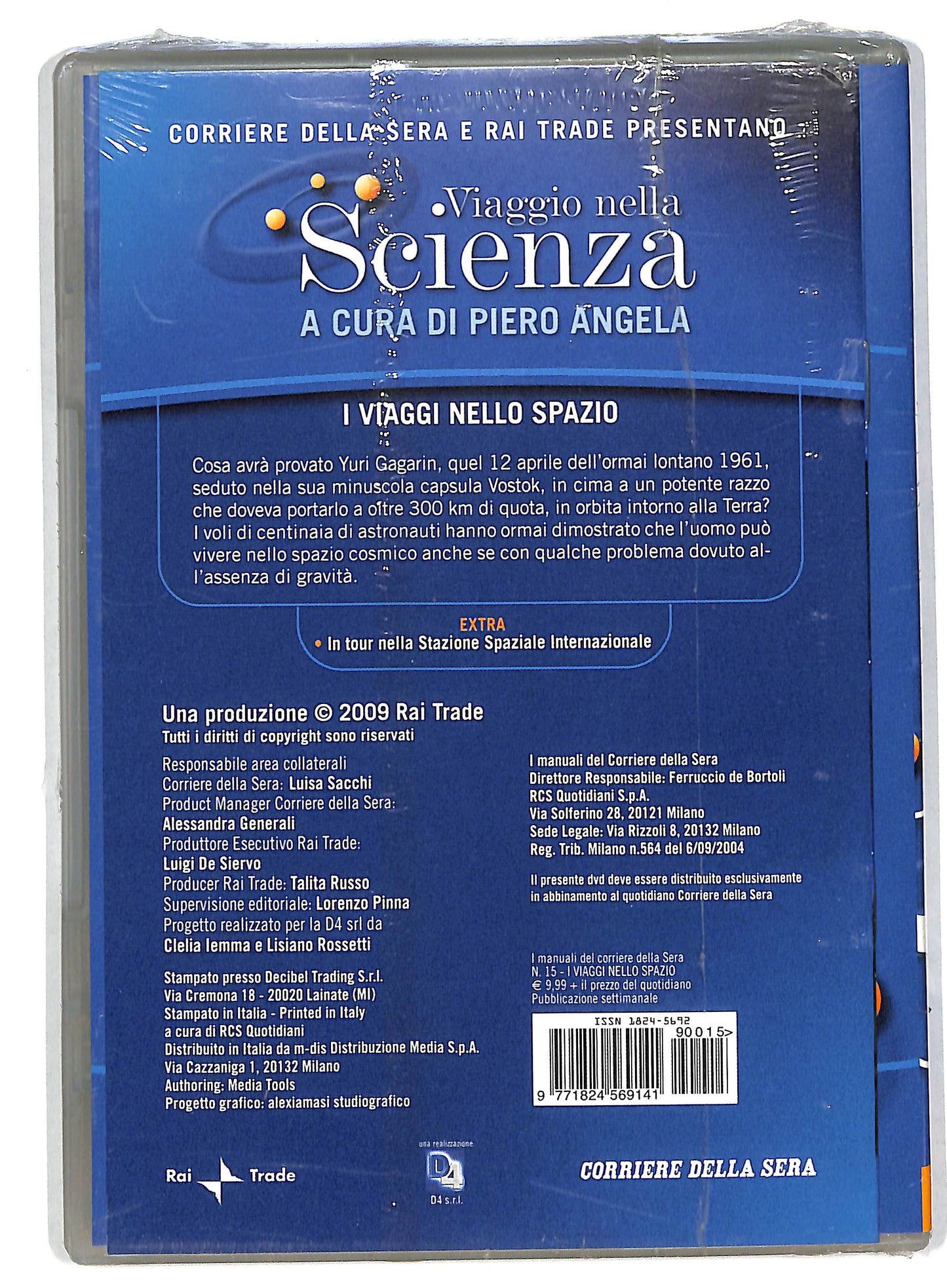 EBOND I viaggi nello spazio - Viaggio nella scienza 15 EDITORIALE DVD DB557428