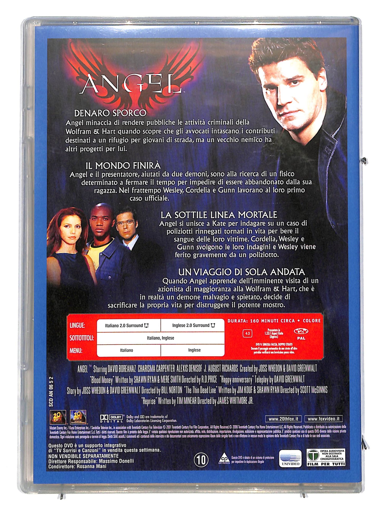 EBOND Angel stagione 2 disco 4 EDITORIALE DVD DB559922