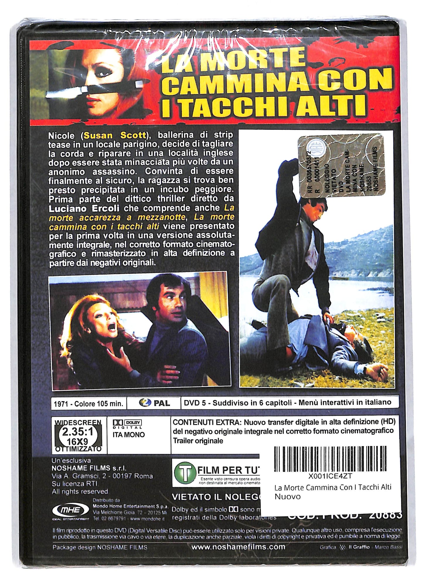 EBOND La morte cammina con i tacchi alti DVD DB563206