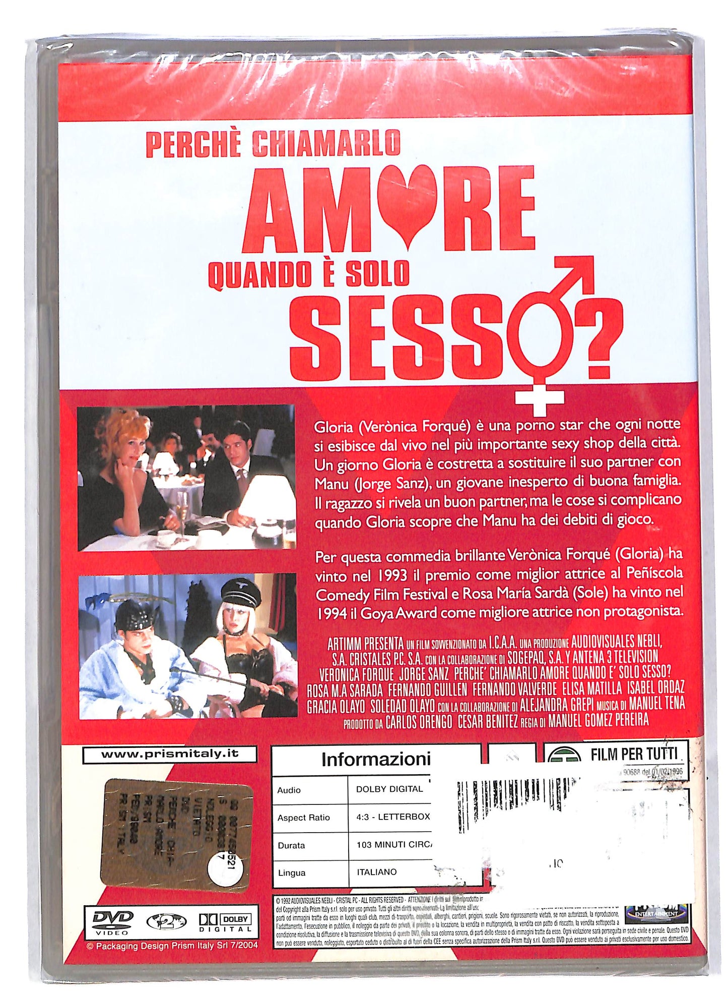 EBOND Perche chiamarlo amore quando e solo DVD DB563214