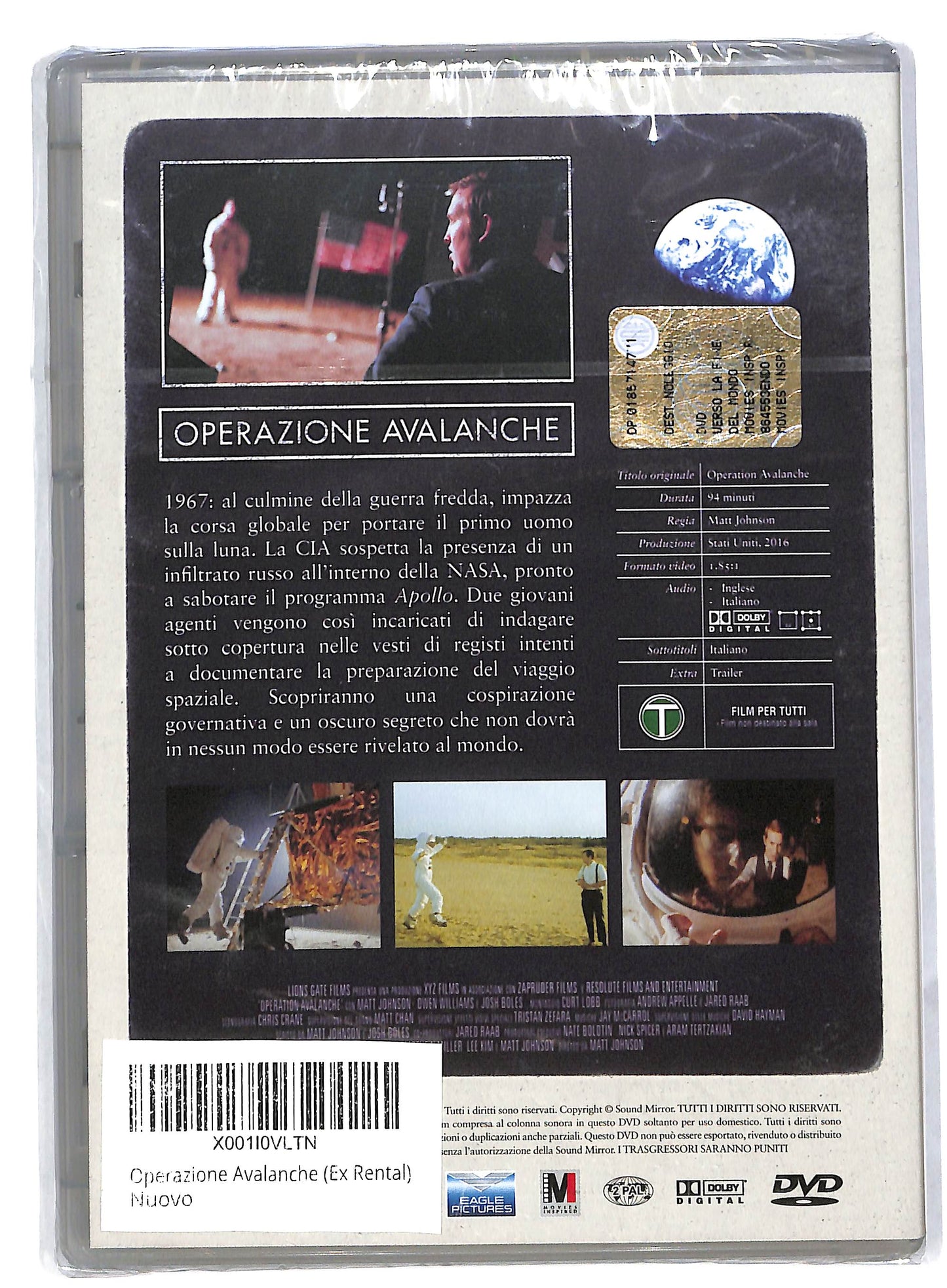 EBOND Operazione Avalanche NOLEGGIO DVD DB563224