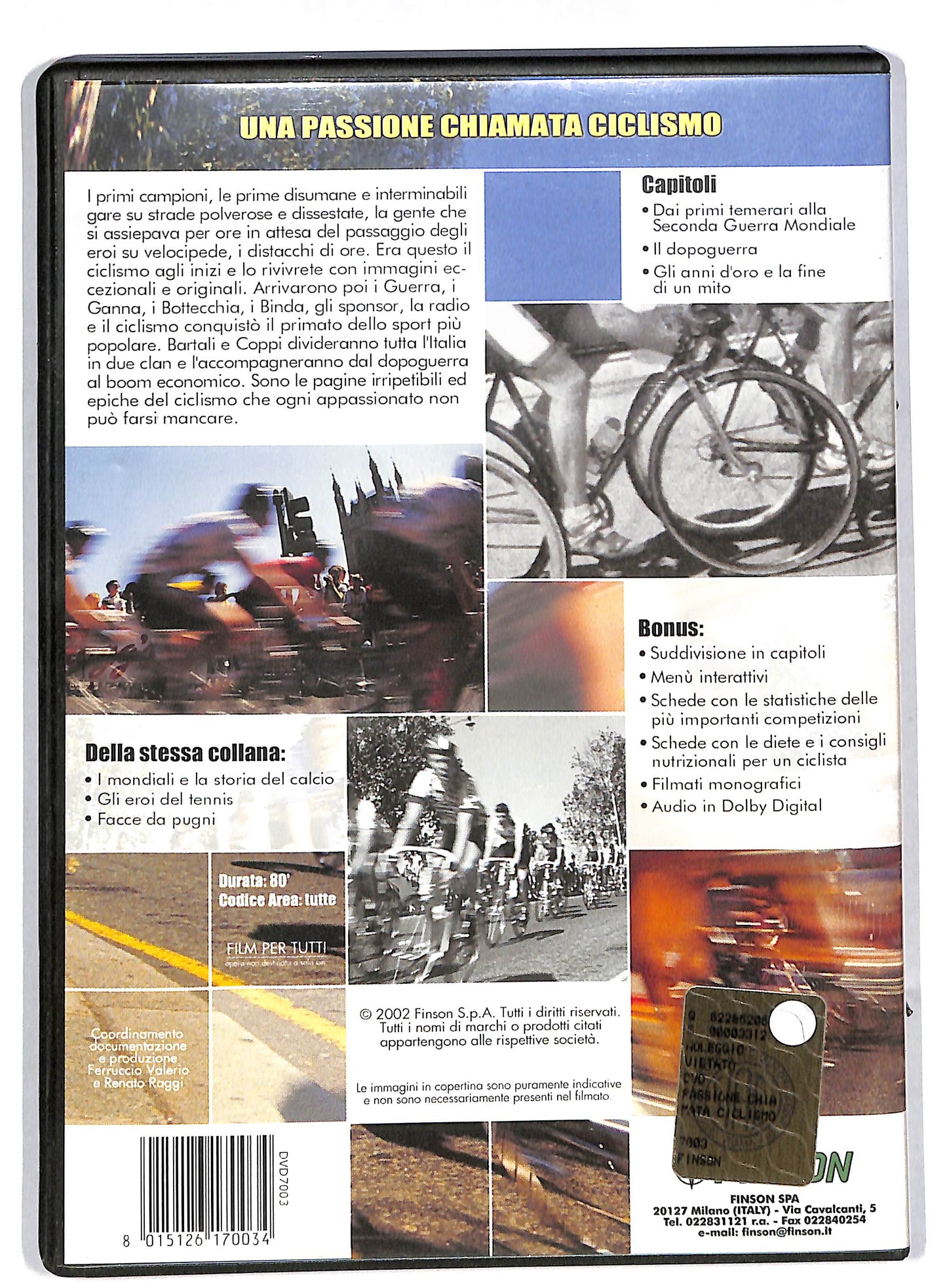 EBOND Una passione chiamata ciclismo EDITORIALE DVD DB563241