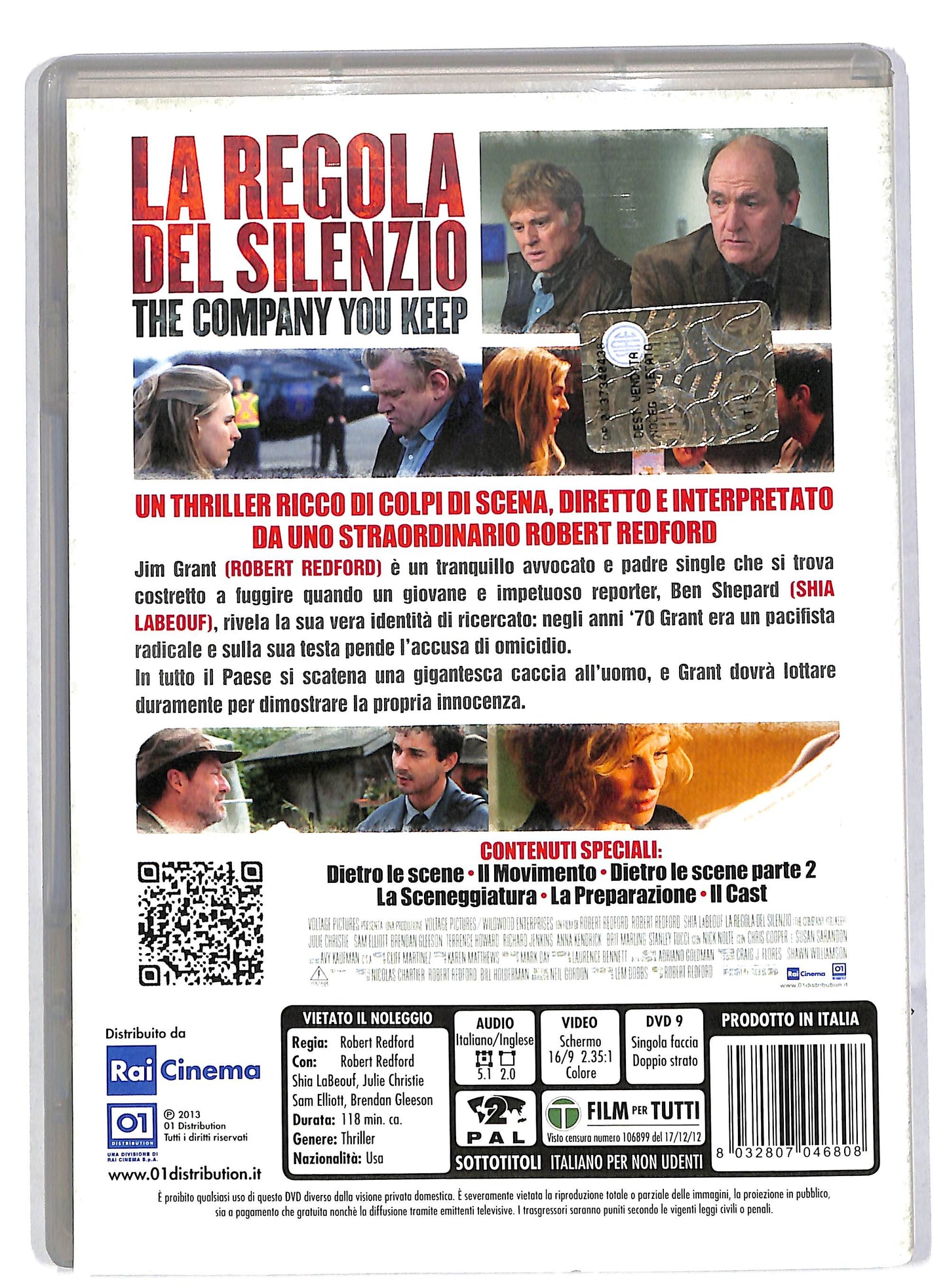 EBOND La Regola Del Silenzio - The Company You Keep DVD DB563267
