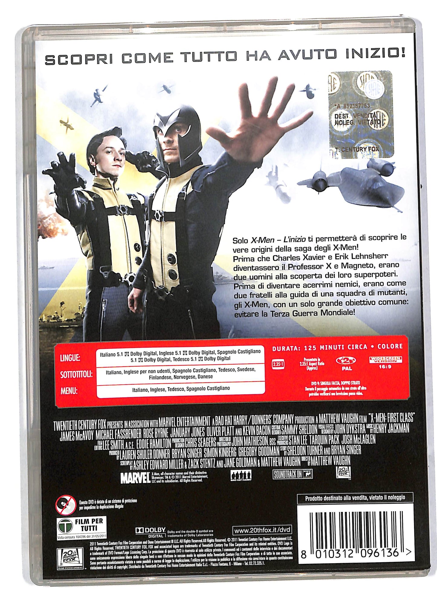 EBOND X-Men - L'inizio DVD DB563711