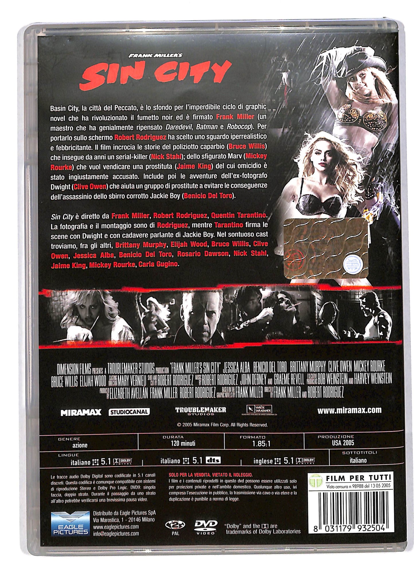 EBOND Sin city DVD DB563723