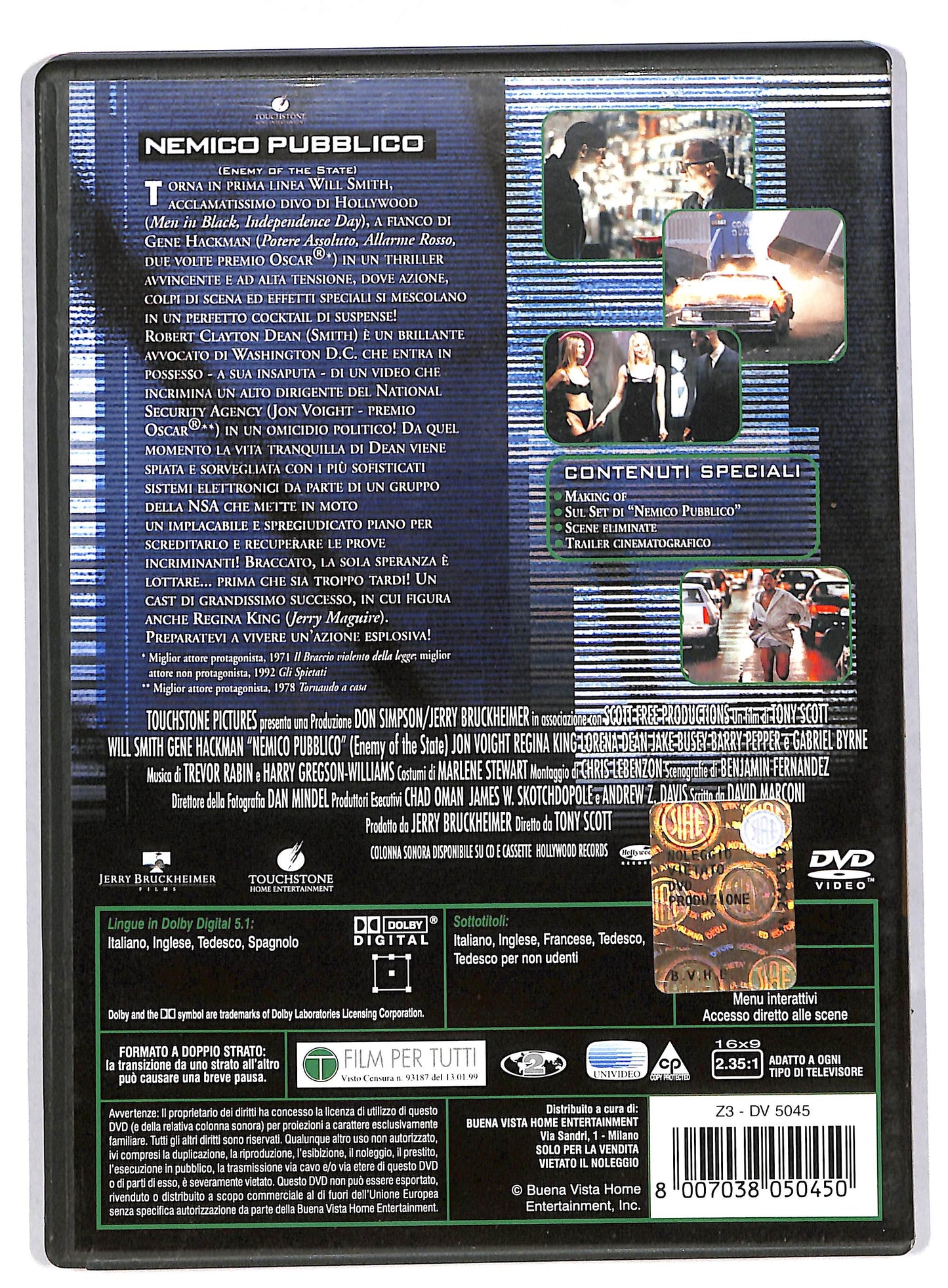 EBOND Nemico pubblico DVD DB563730