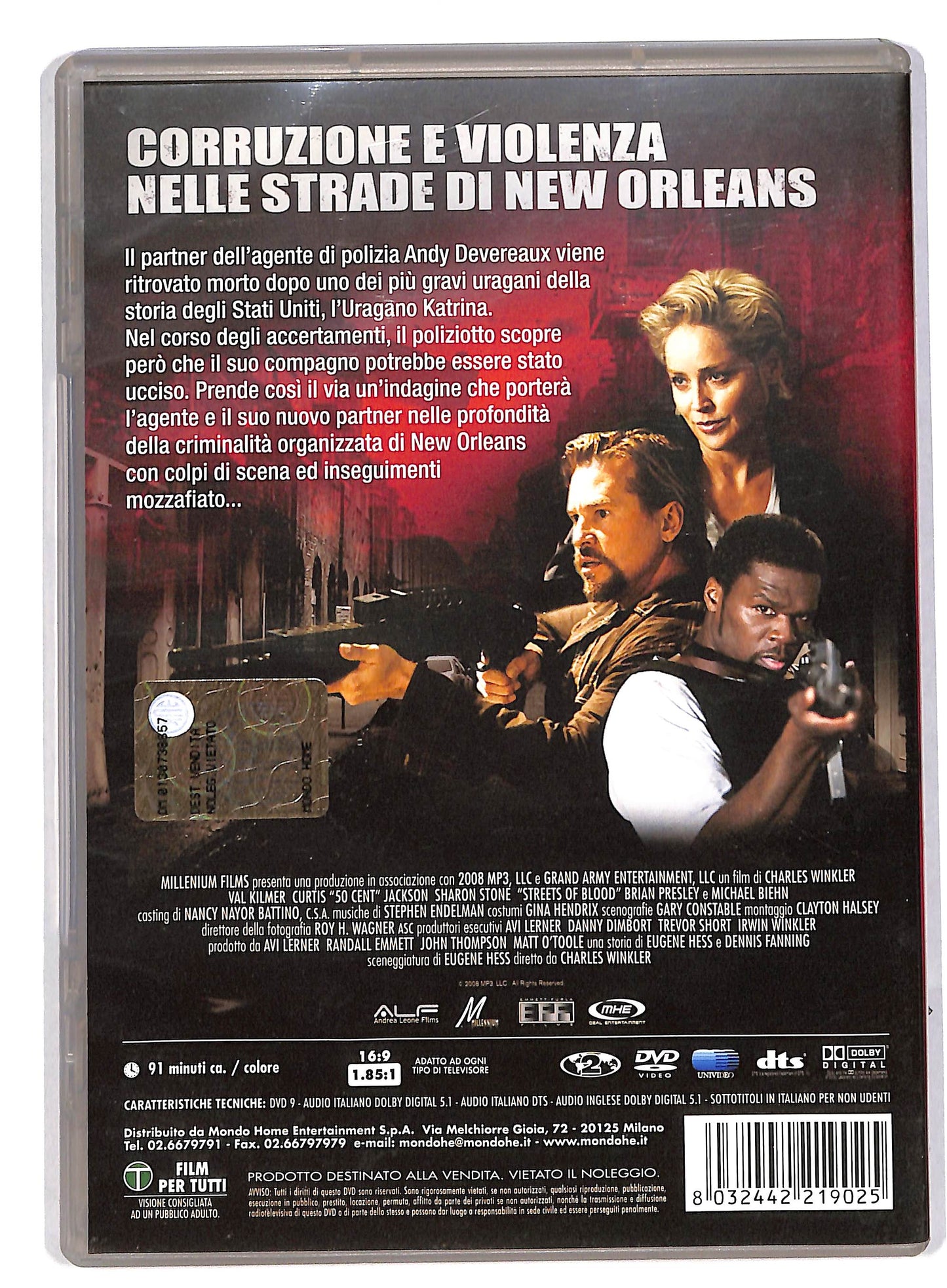 EBOND Streets of blood DVD DB563762