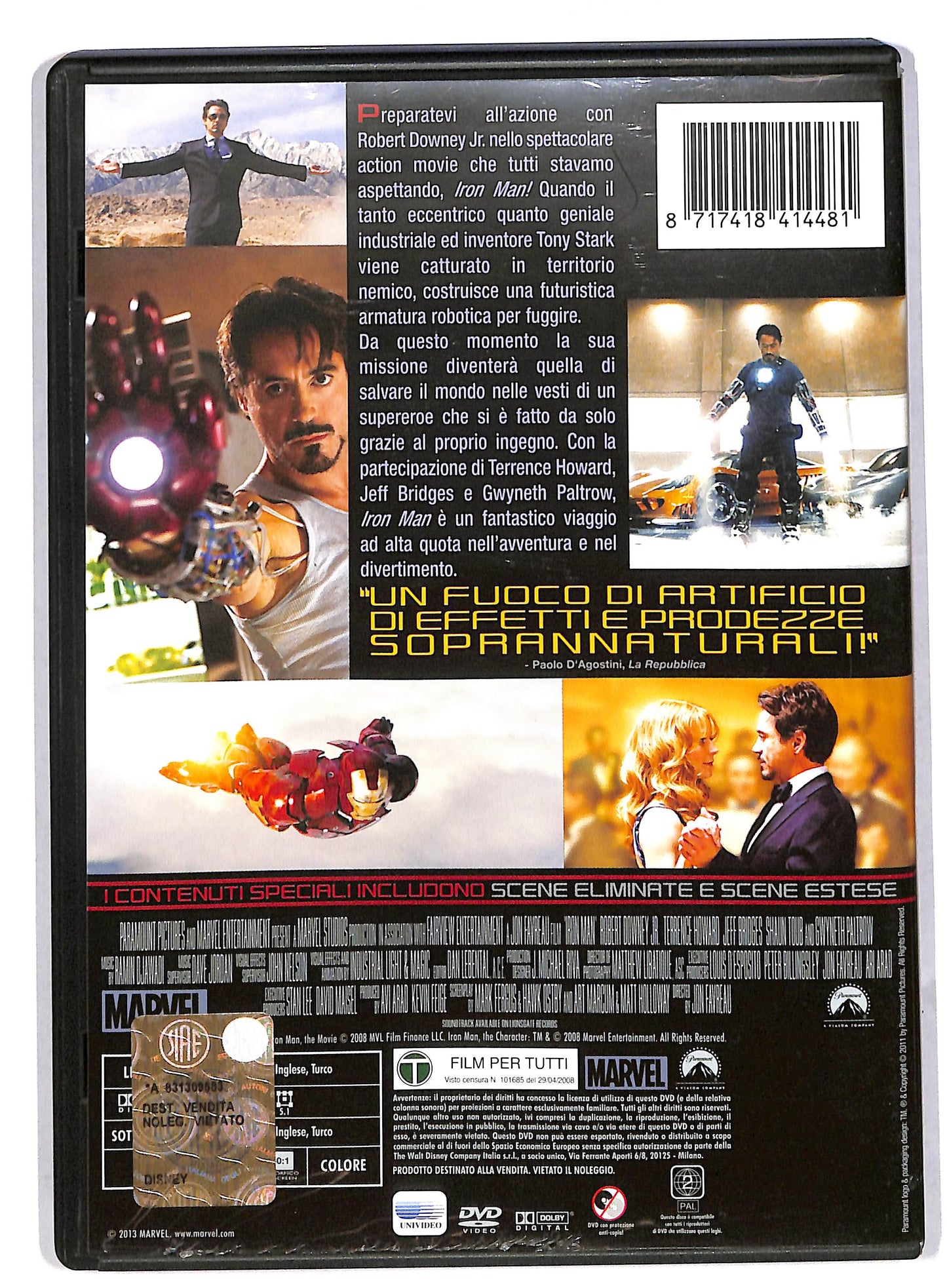 EBOND Iron Man DVD DB564256