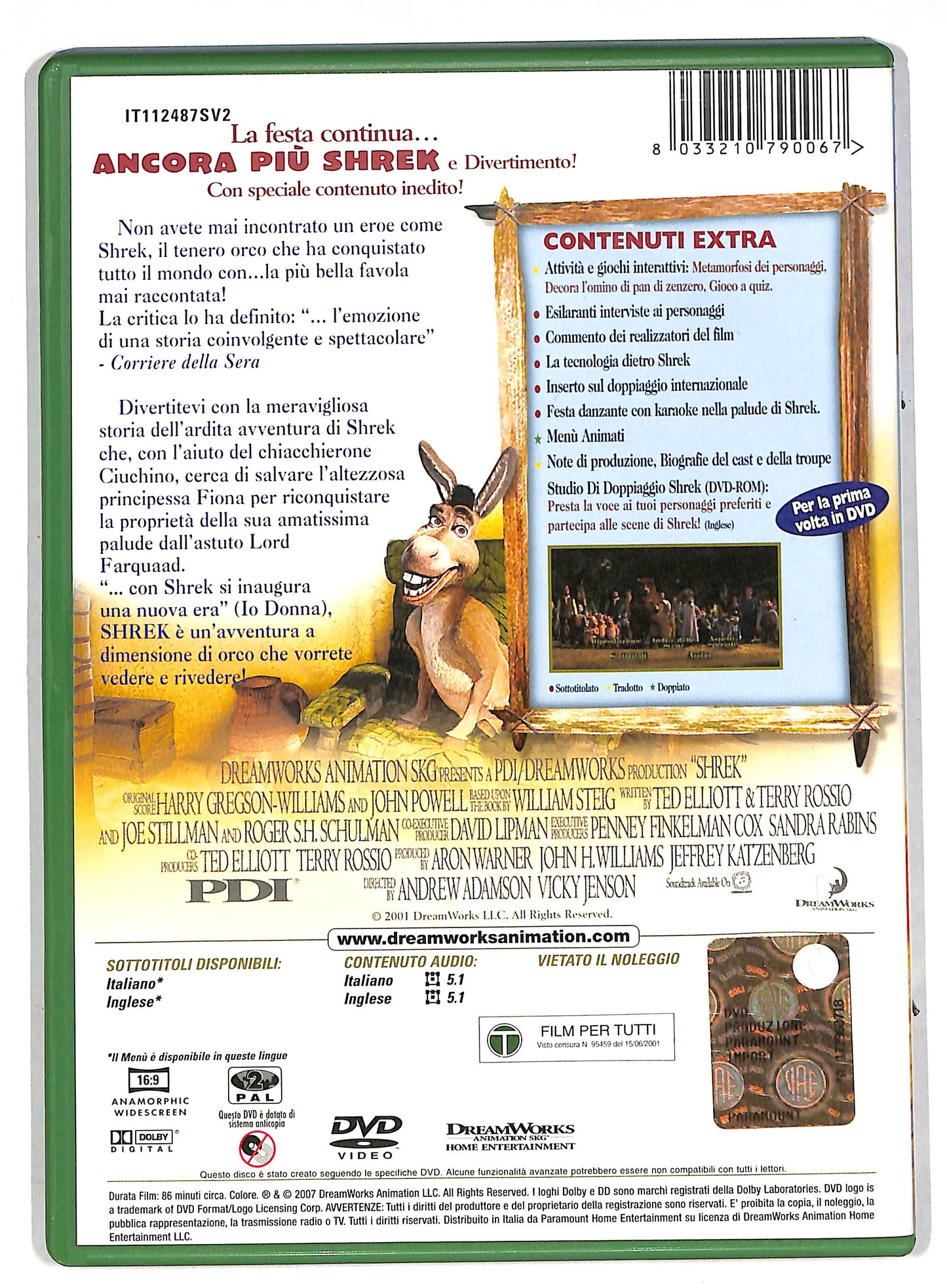 EBOND Shrek DVD DB564724