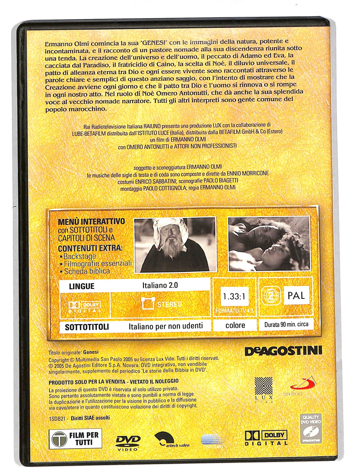 EBOND Genesi la creazione e il diluvio - le storie della EDITORIALE DVD DB564753