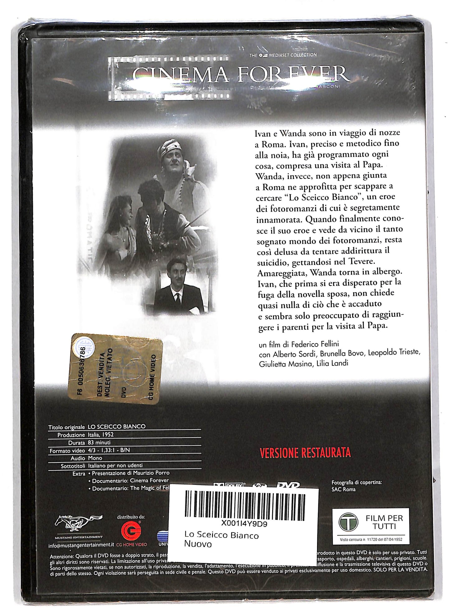 EBOND Lo sceicco bianco DVD DB566203