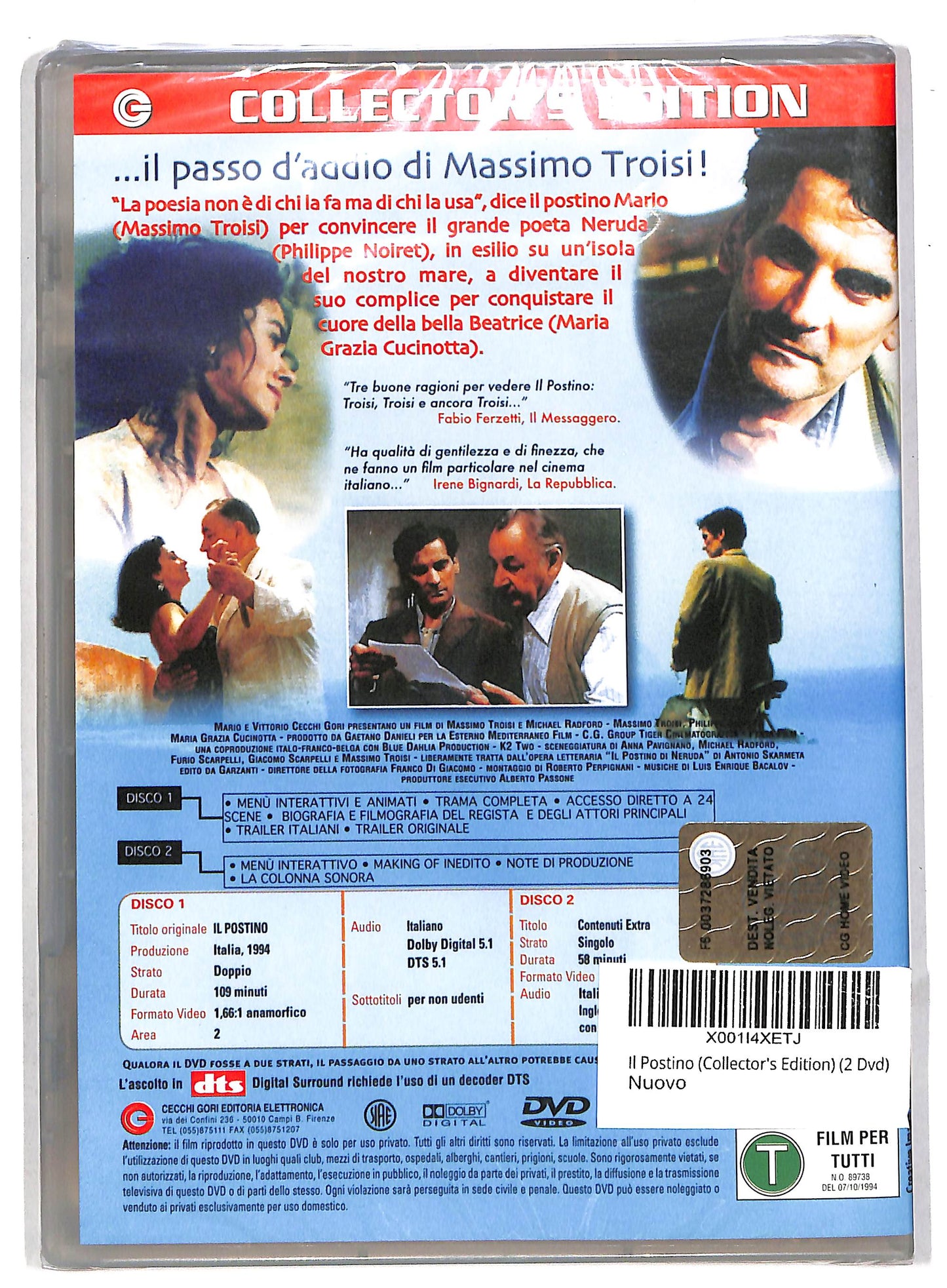 EBOND Il postino DVD DB566208