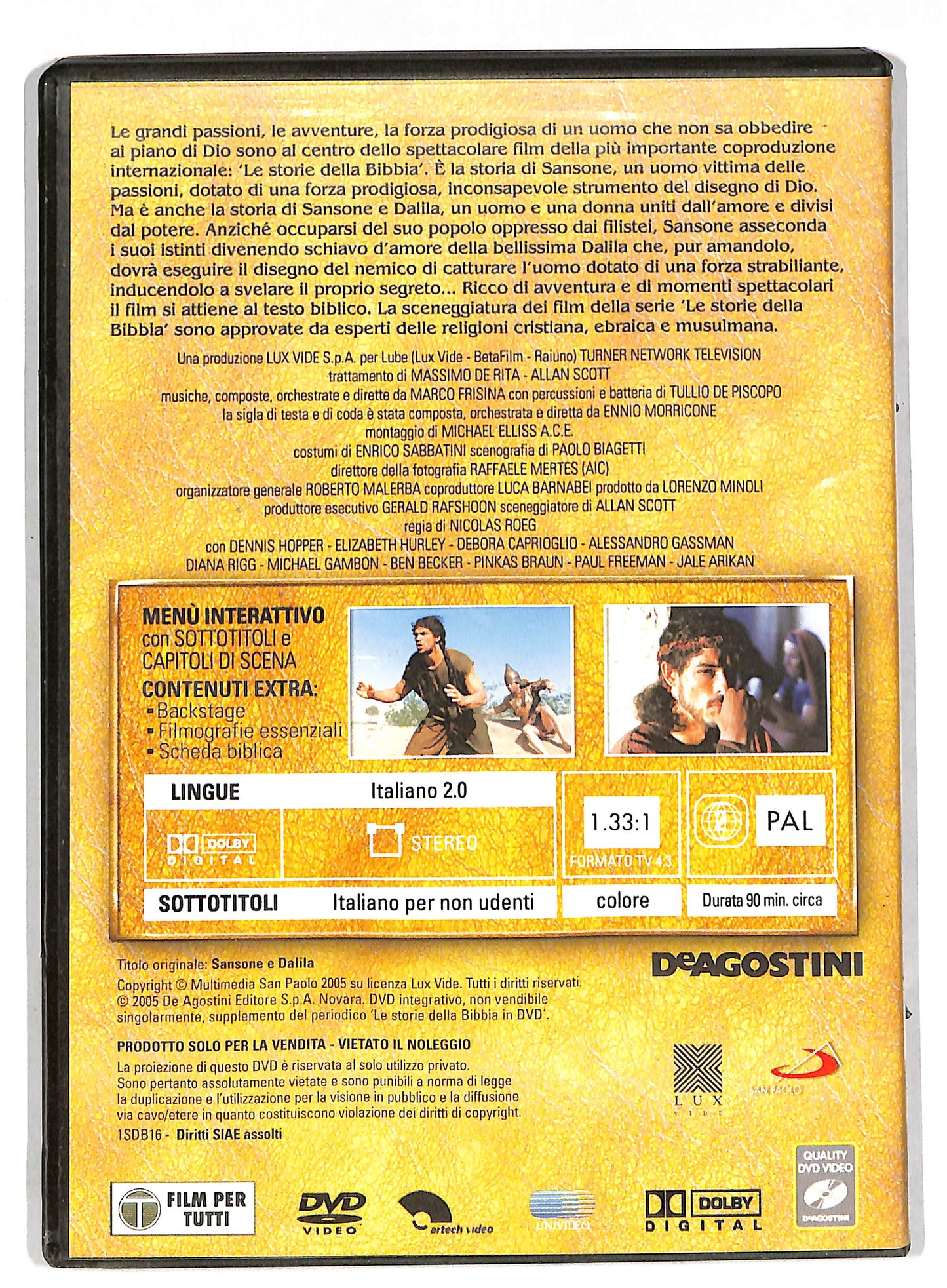 EBOND Sansone e Dalila prima parte - le storie della bibb EDITORIALE DVD DB568247