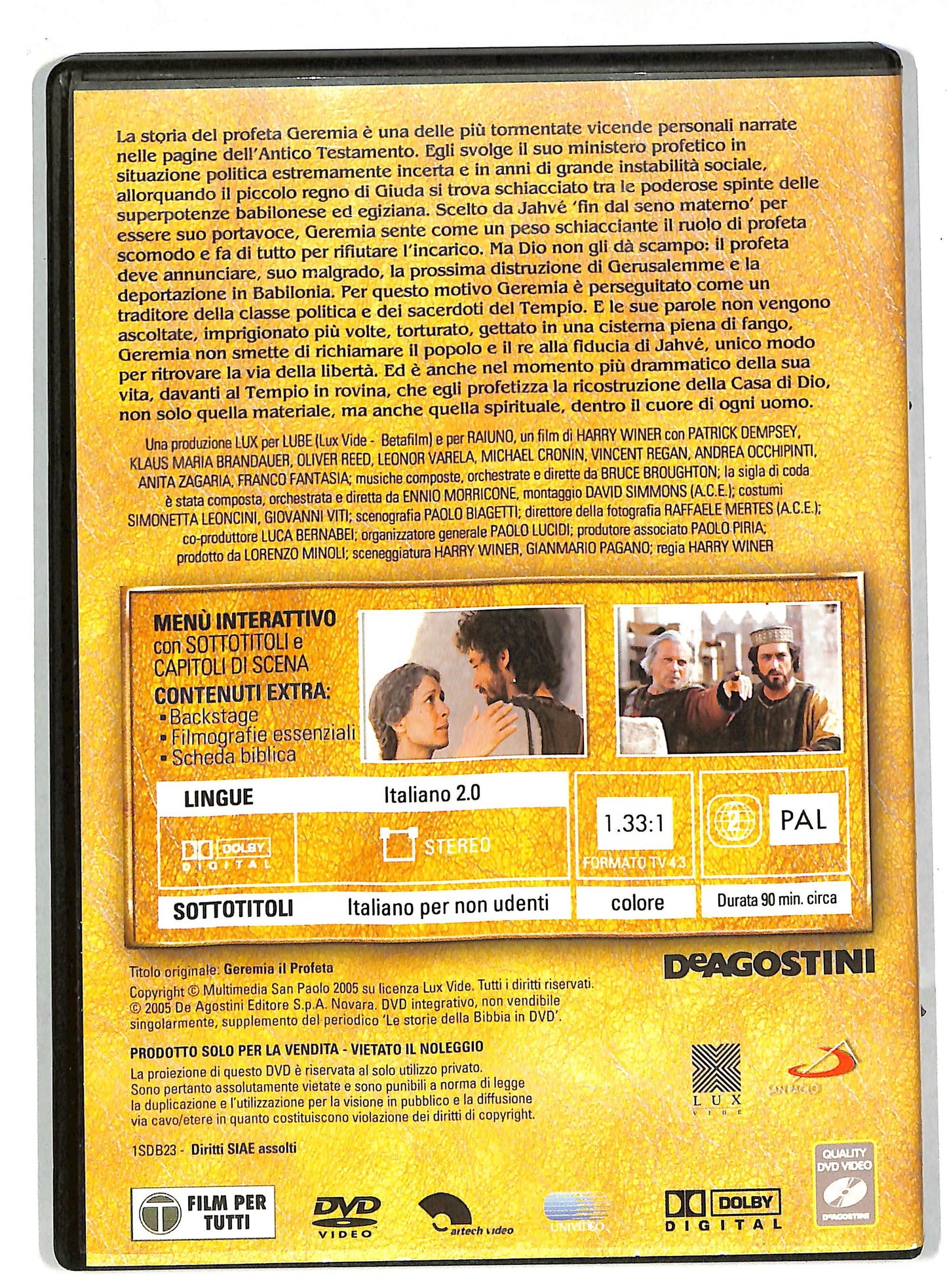EBOND Geremia il profeta EDITORIALE DVD DB571909