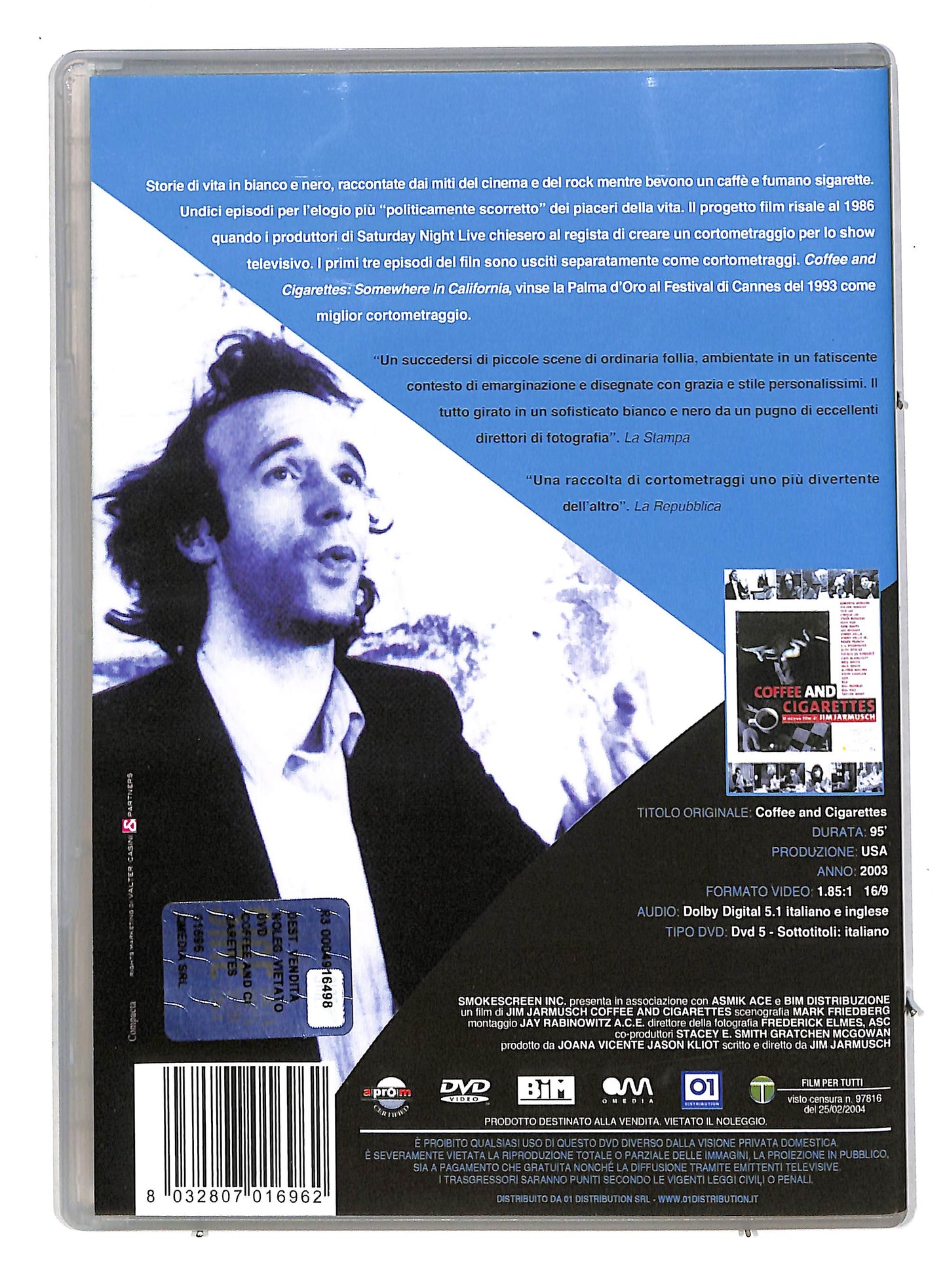 EBOND Coffee and cigarettes SLIMCASE DVD DB572201