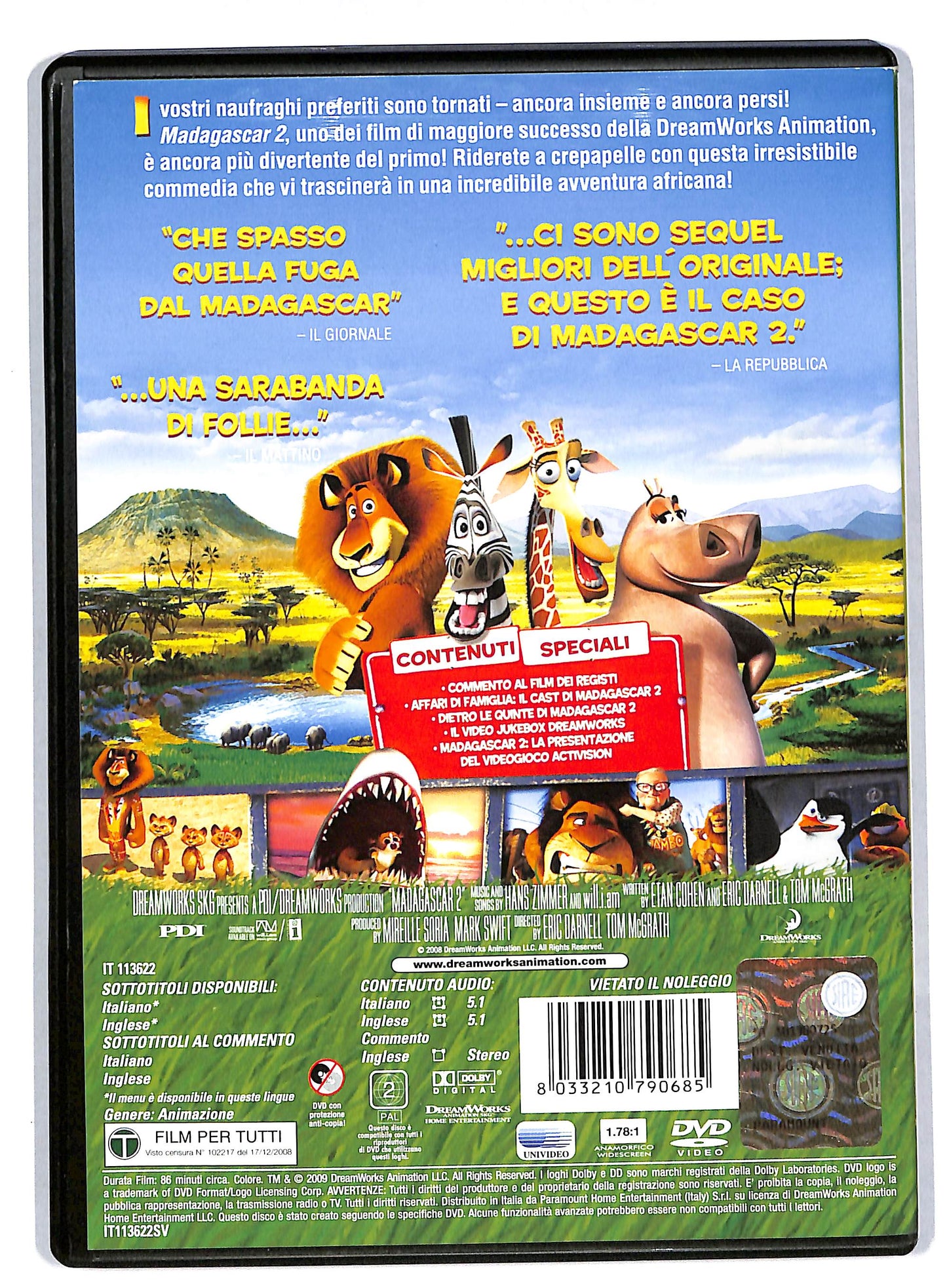 EBOND Madagascar 2 DVD DB573422