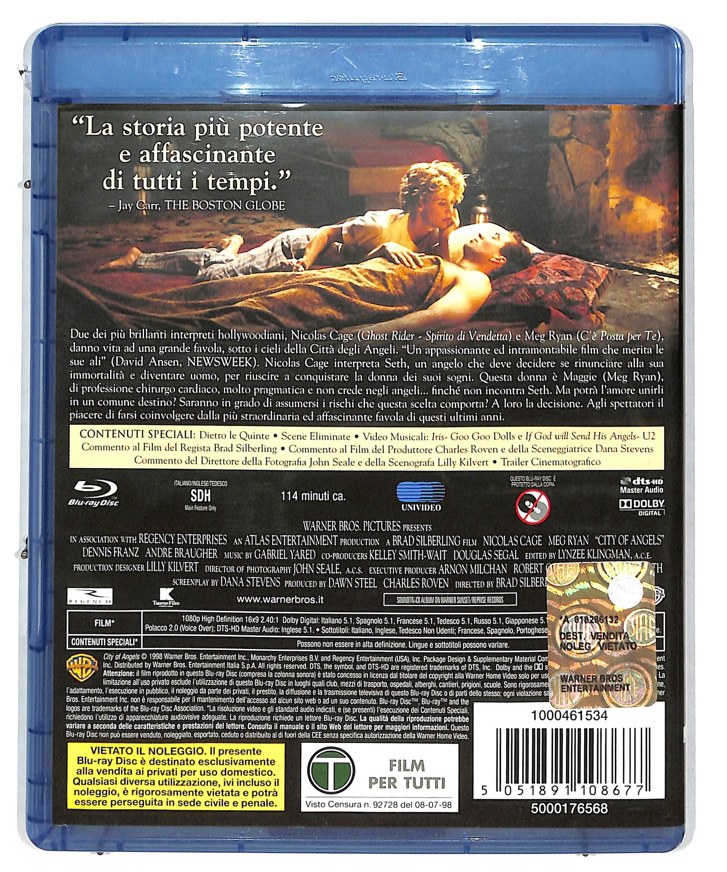 EBOND City of angels - La citta degli angeli BLURAY DB574652