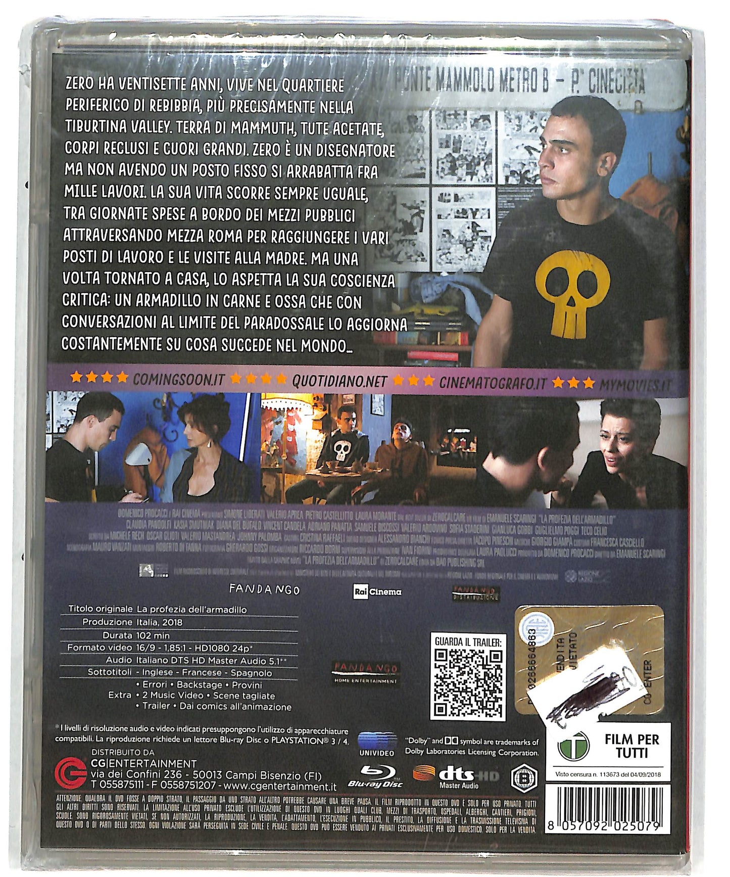 EBOND La profezia dell'armadillo BLURAY DB574658