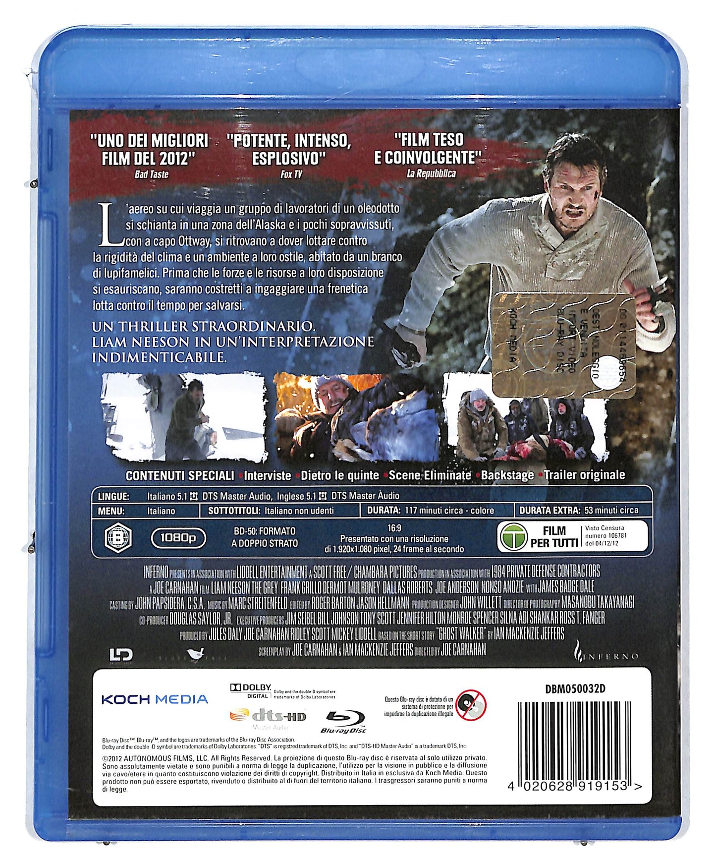 EBOND The Grey NOLEGGIO BLURAY DB574662