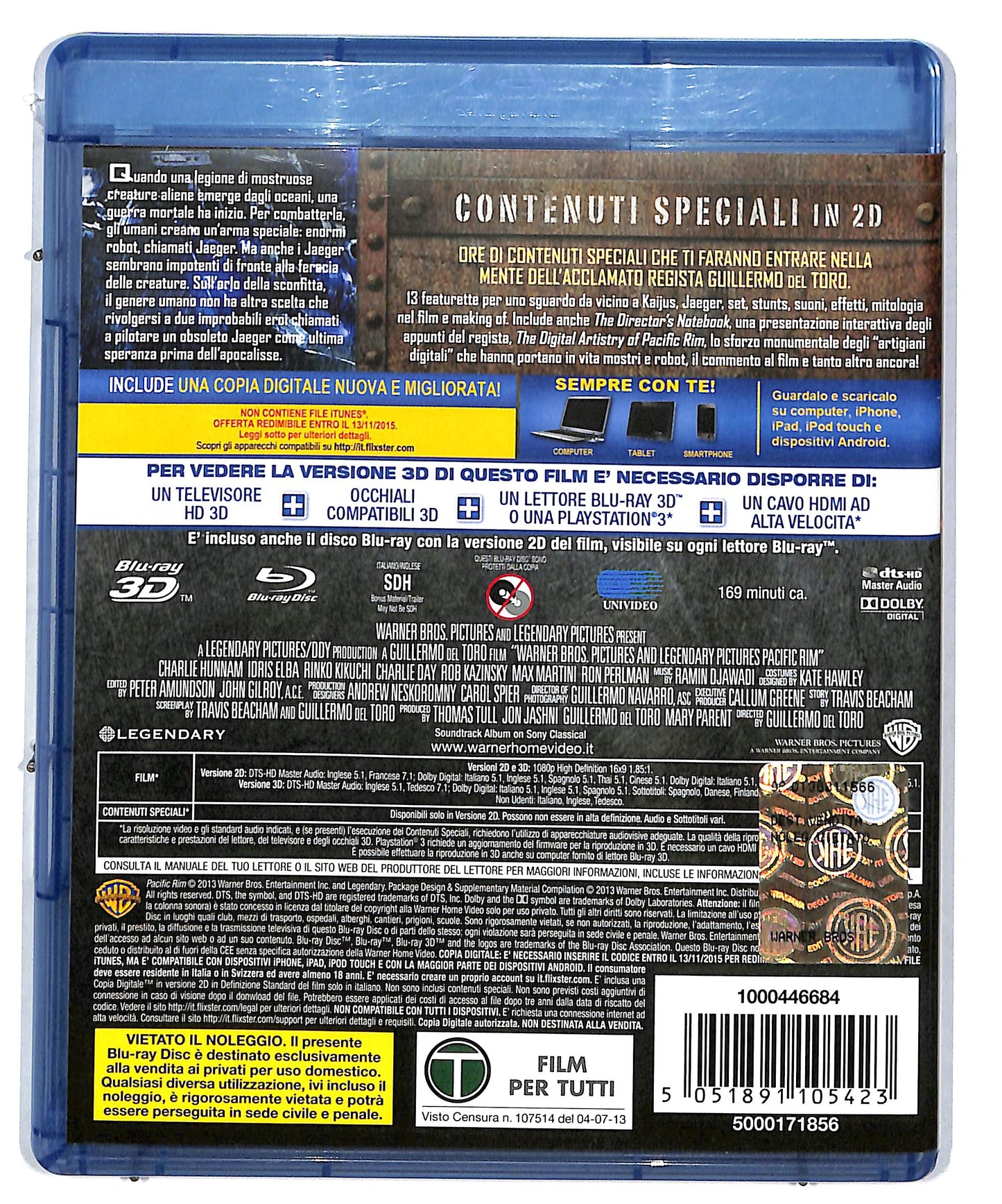 EBOND Pacific Rim 3D BLURAY DB574932