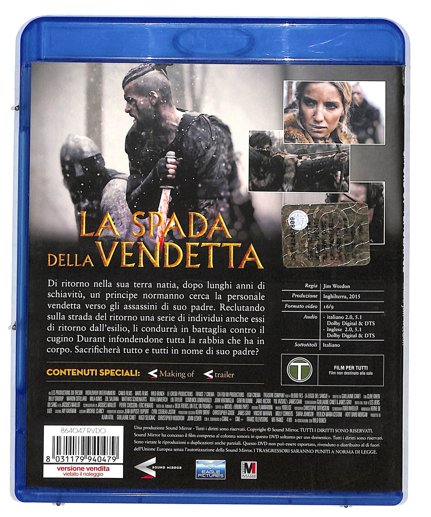 EBOND La spada della Vendetta BLURAY DB574969