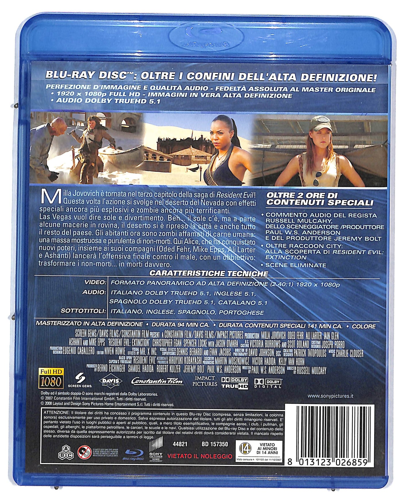 EBOND Resident Evil - Extinction BLURAY DB574974