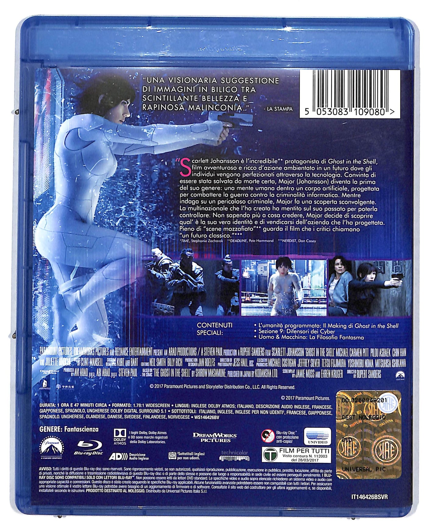 EBOND Ghost In The Shell NOLEGGIO BLURAY DB574975