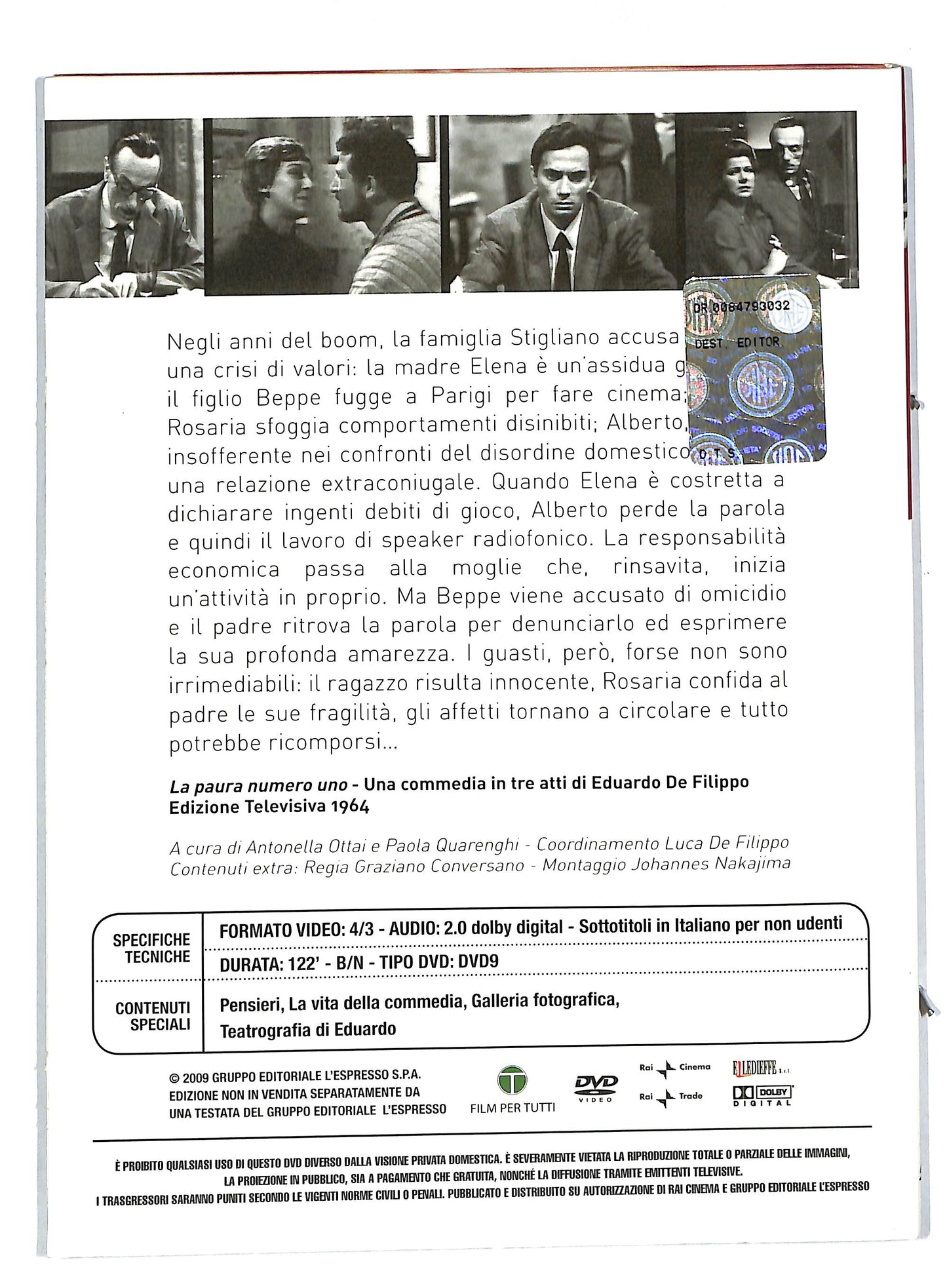EBOND Mia famiglia - Le commedie di Eduardo EDITORIALE DVD DB575329