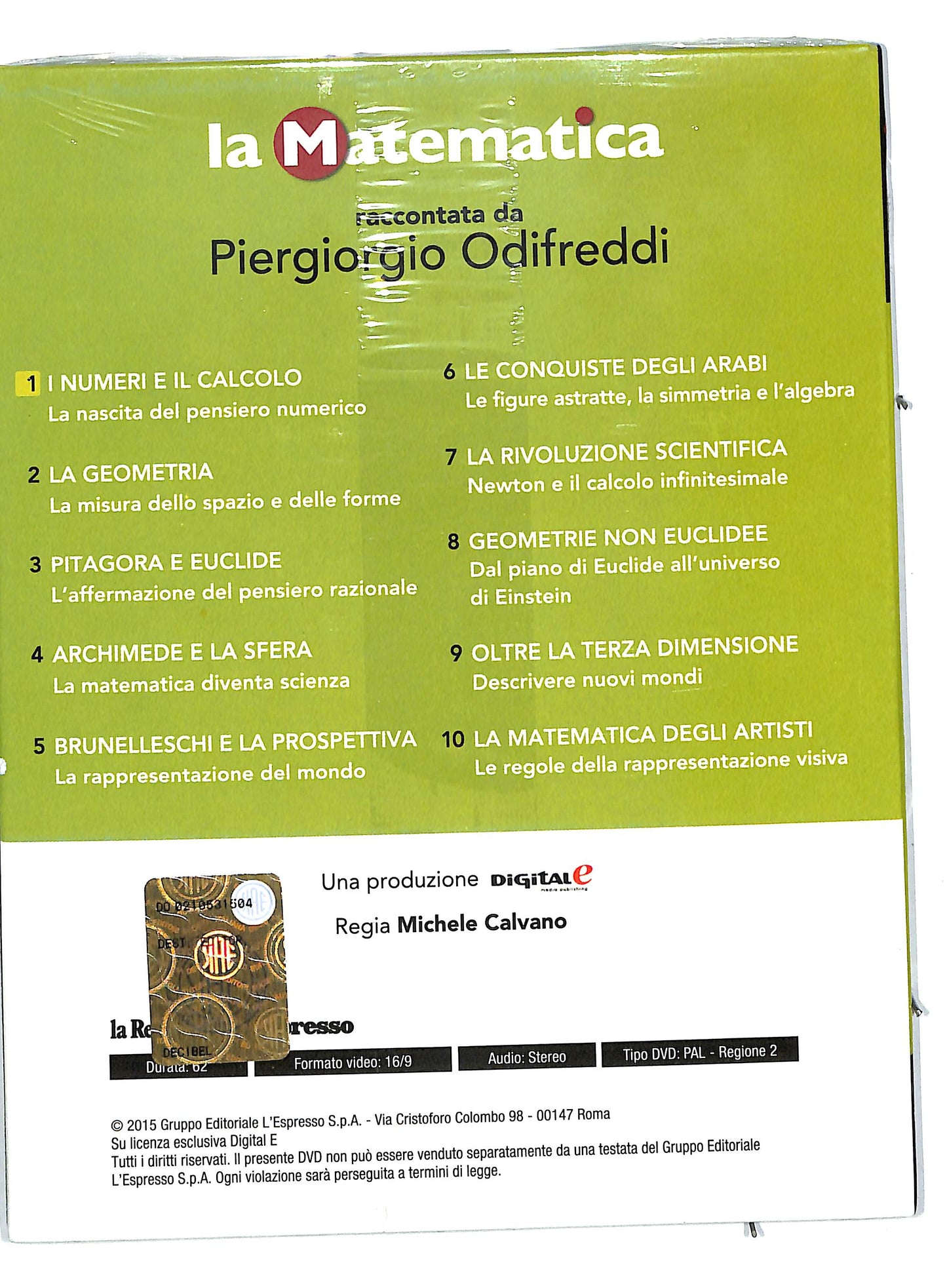 EBOND I numeri e il calcolo - la nascita del pensiero EDITORIALE DVD DB575339