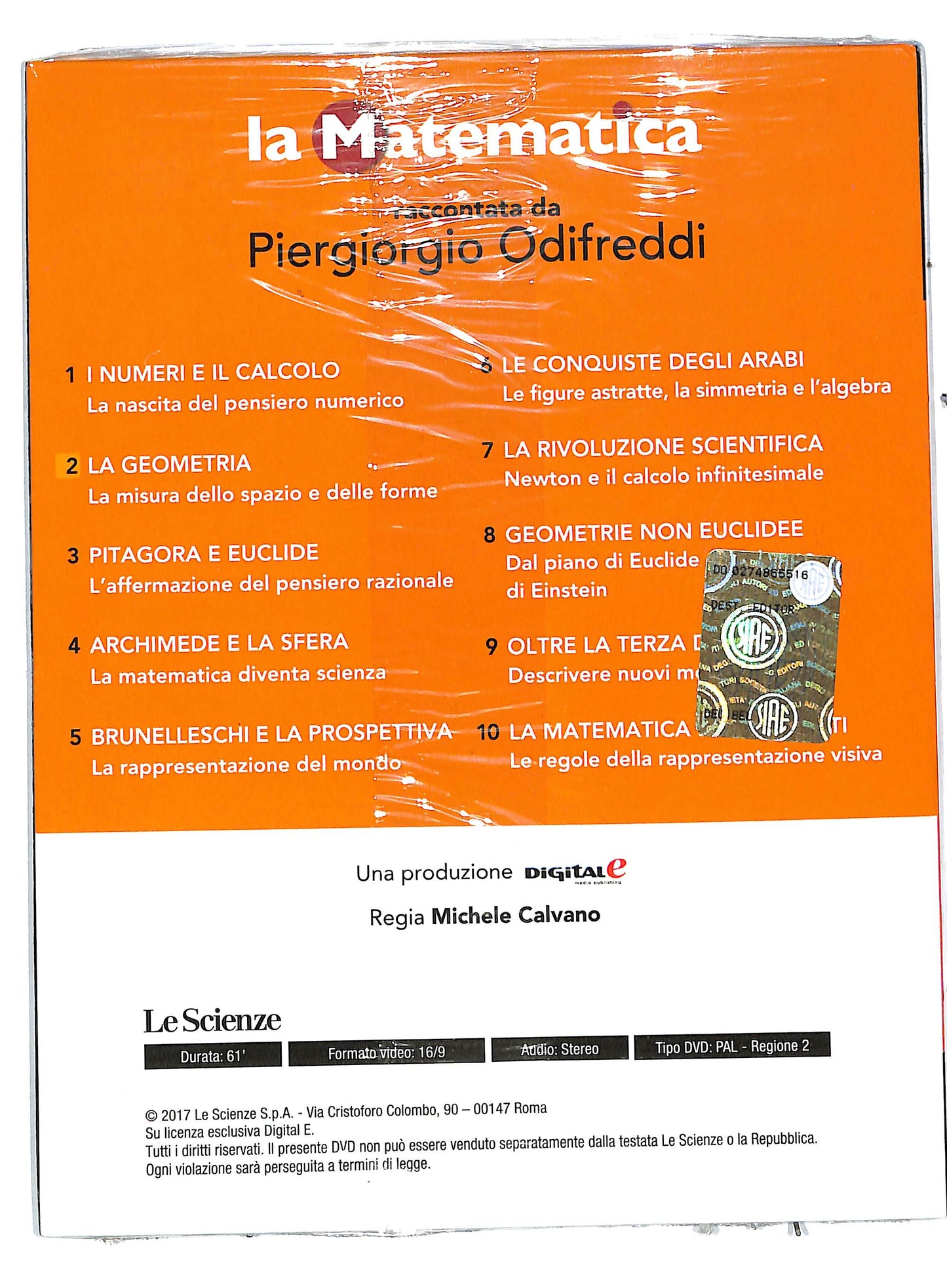 EBOND La geometria - la misura dello spazio e delle EDITORIALE DVD DB575340