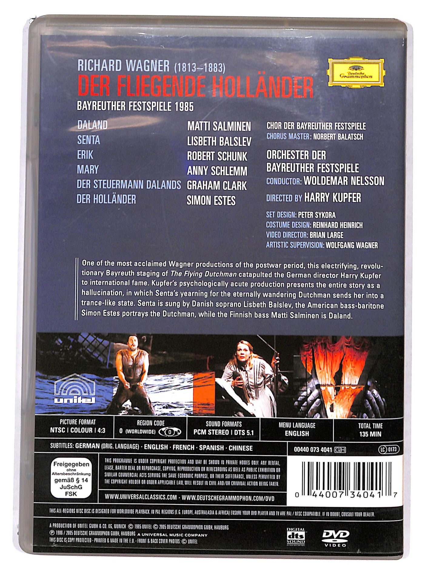 EBOND Wagner - Der Fliegende Hollander - Nelsson DVD DB577440