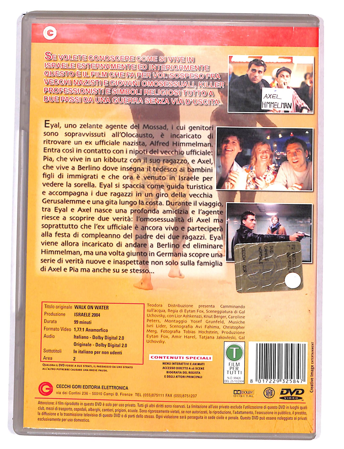 EBOND Camminando sull'acqua DVD DB577449
