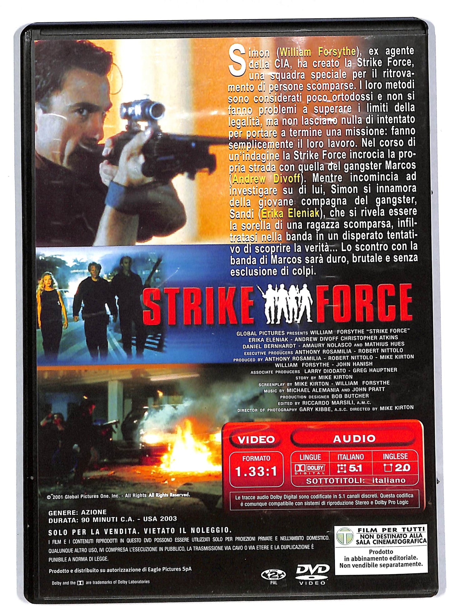 EBOND Strike force EDITORIALE DVD DB577629