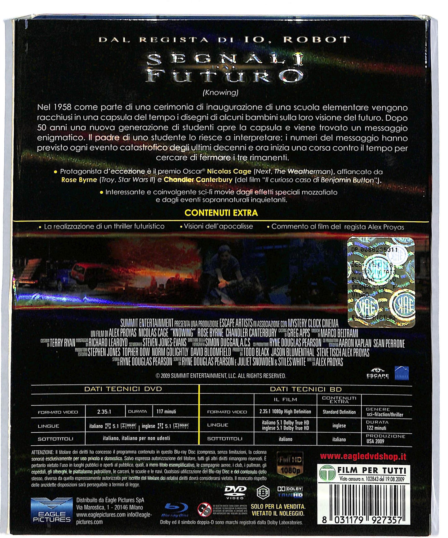 EBOND Segnali Dal Futuro DVD + BLURAY DB577641