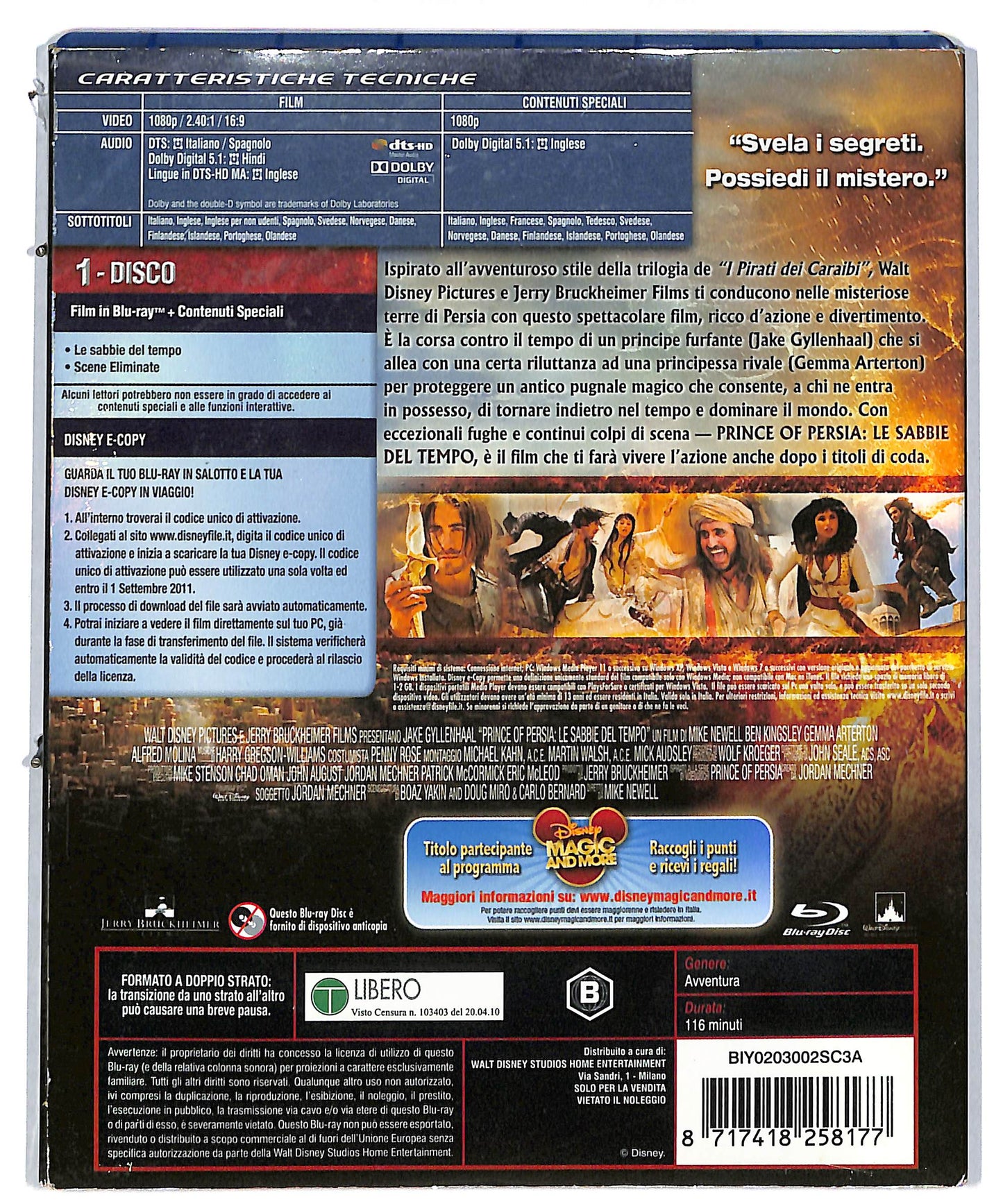 EBOND Prince Of Persia (special e-copy edition) BLURAY DB577642