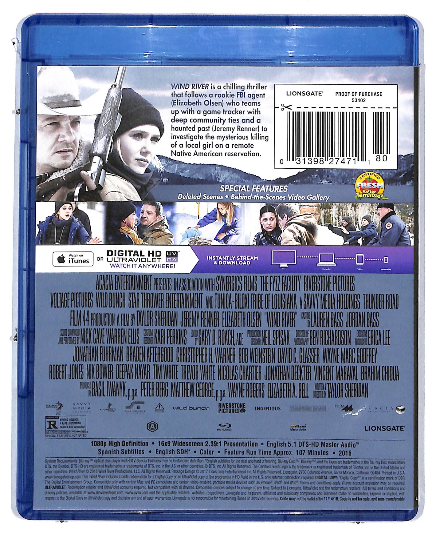 EBOND Wind River - NO ITALIANO BLURAY DB577647