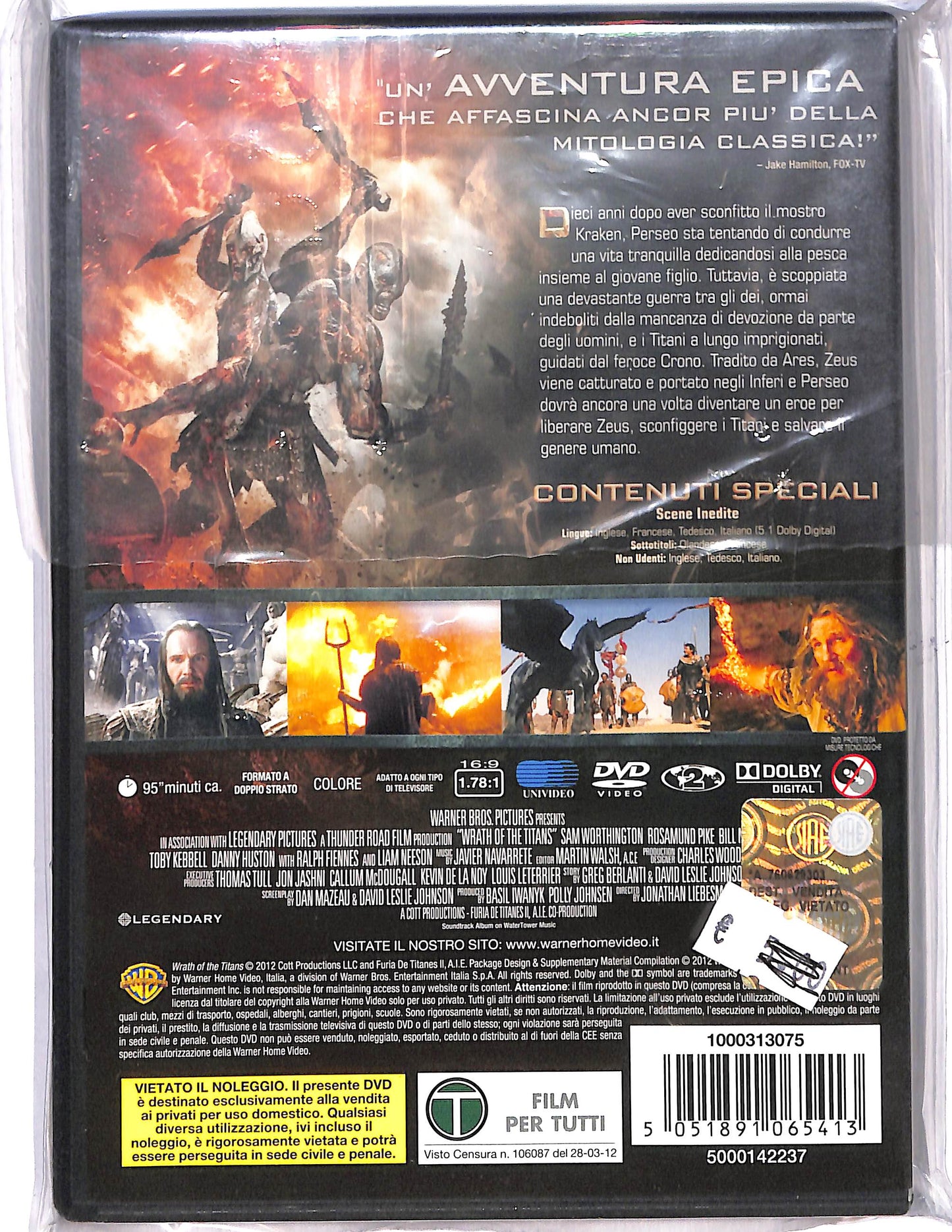 EBOND La furia dei Titani NOLEGGIO DVD DB578058
