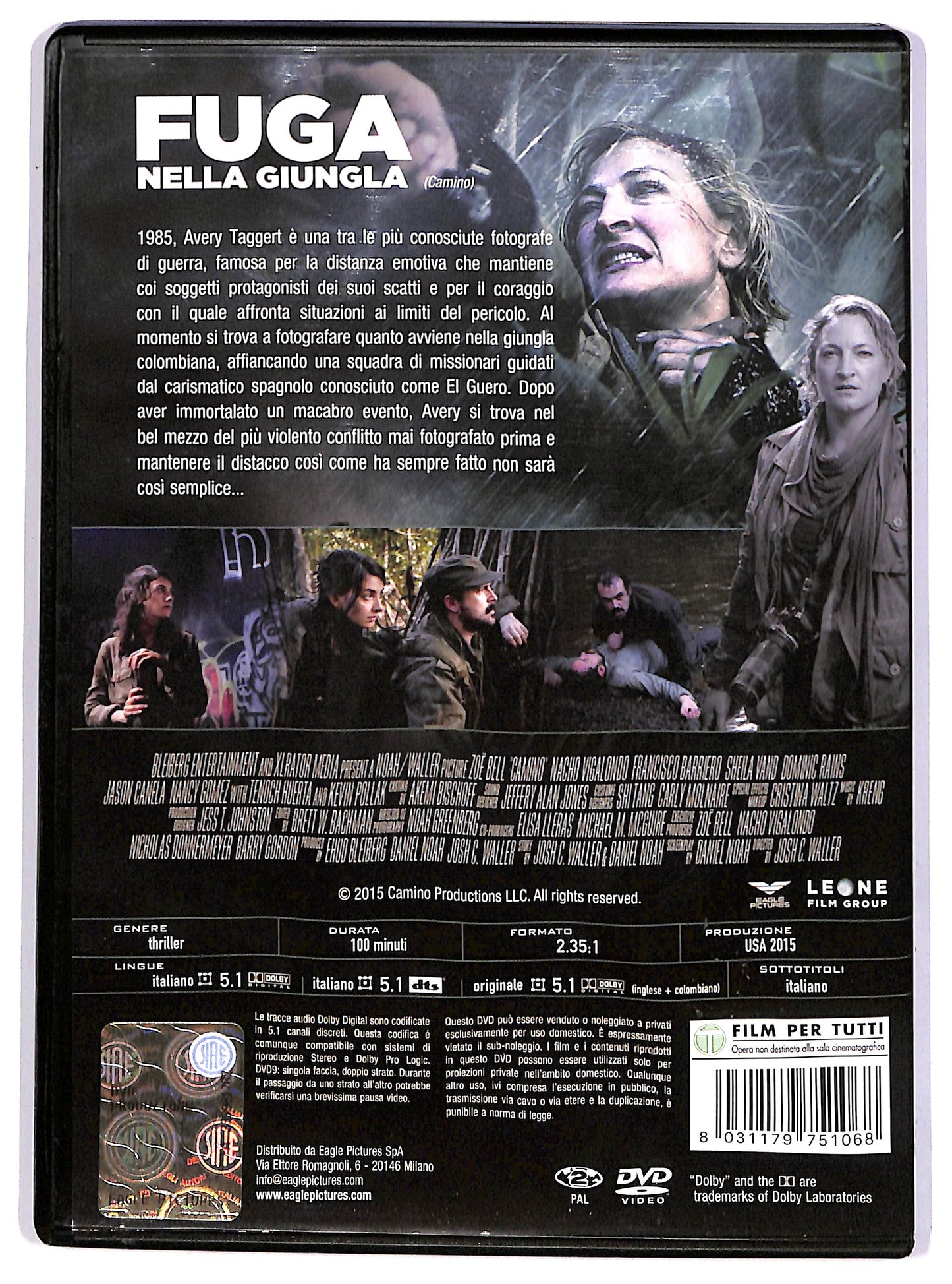 EBOND Fuga nella giungla NOLEGGIO DVD DB579006