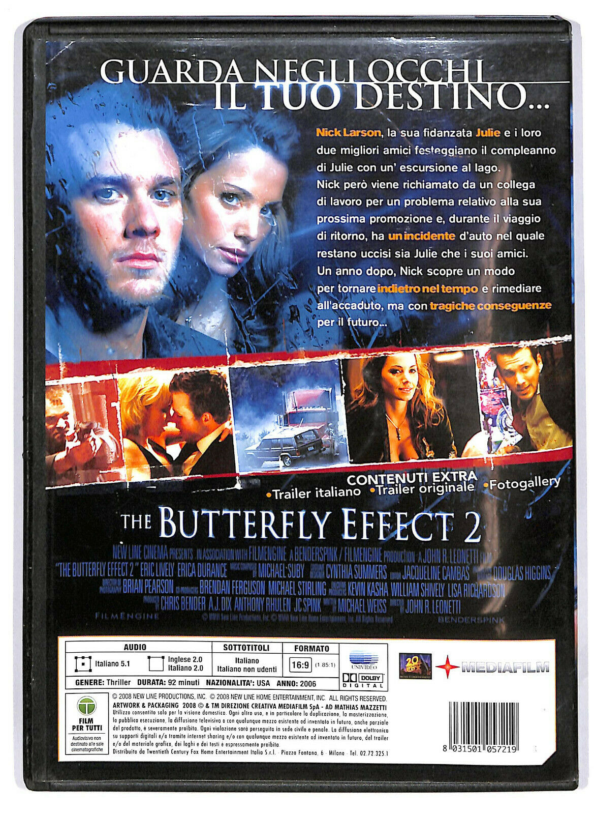 EBOND The Butterfly Effect 2 Ex Noleggio DVD DB579032