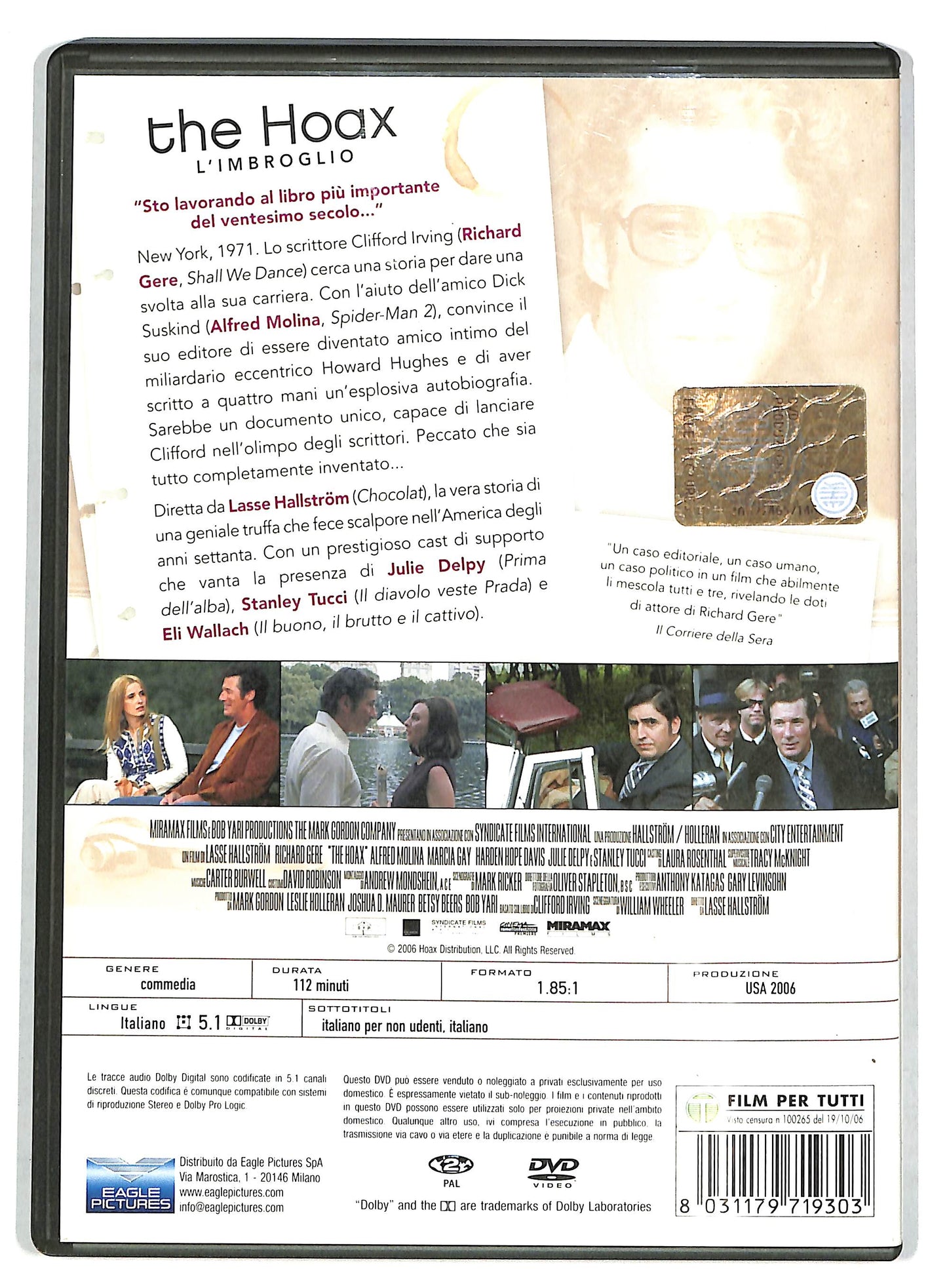 EBOND The Hoax - L'imbroglio NOLEGGIO DVD DB579049