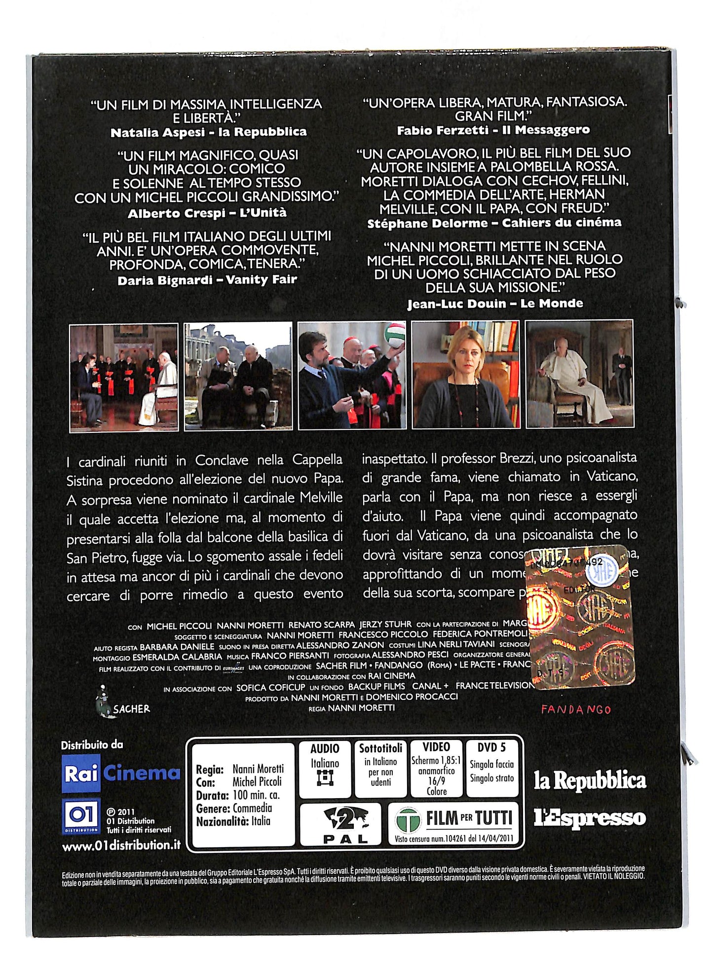 EBOND Habemus Papam EDITORIALE DVD DB579225