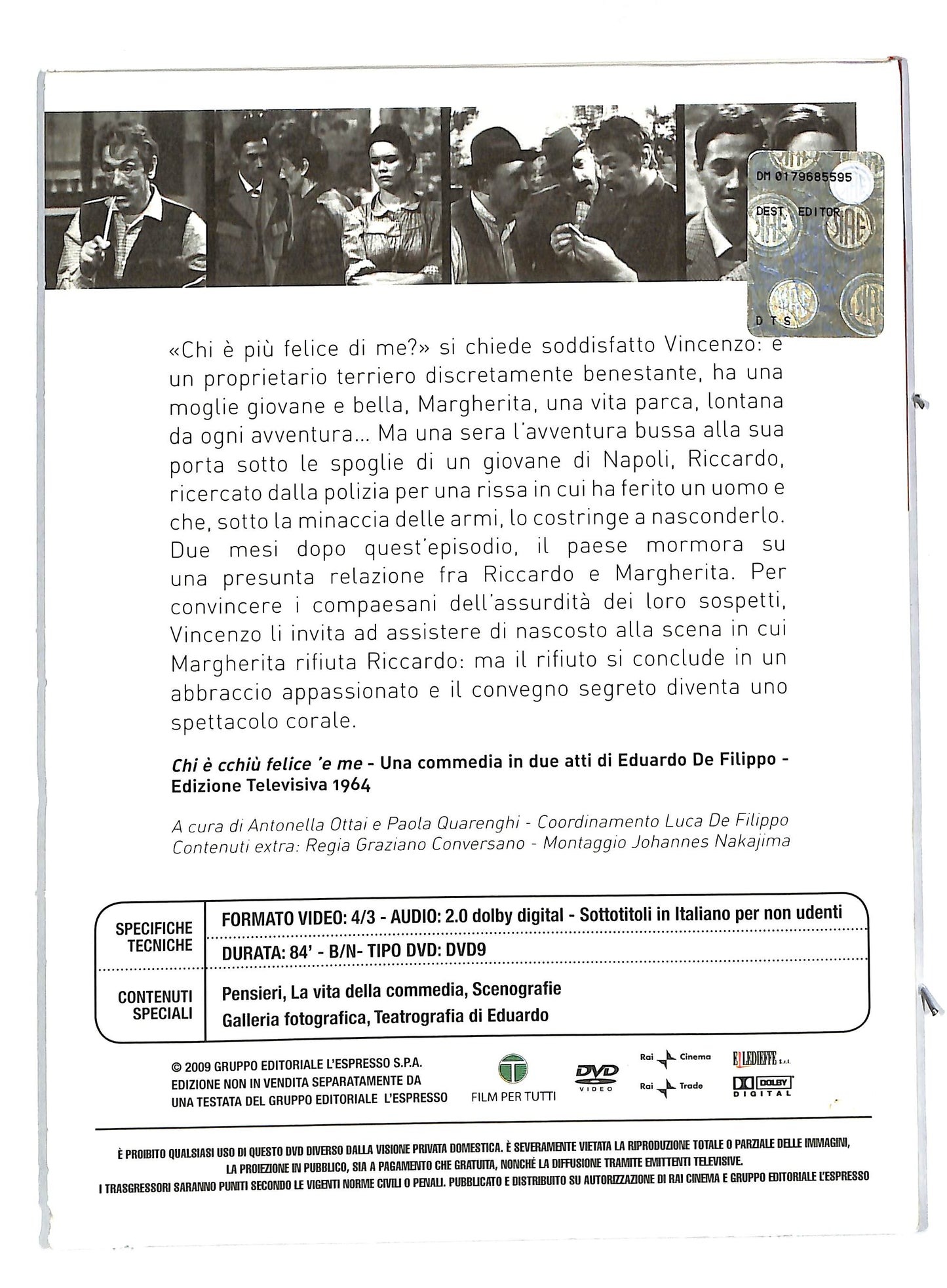 EBOND Chi e cchiu felice 'e me EDITORIALE DIGIPACK DVD DB579230