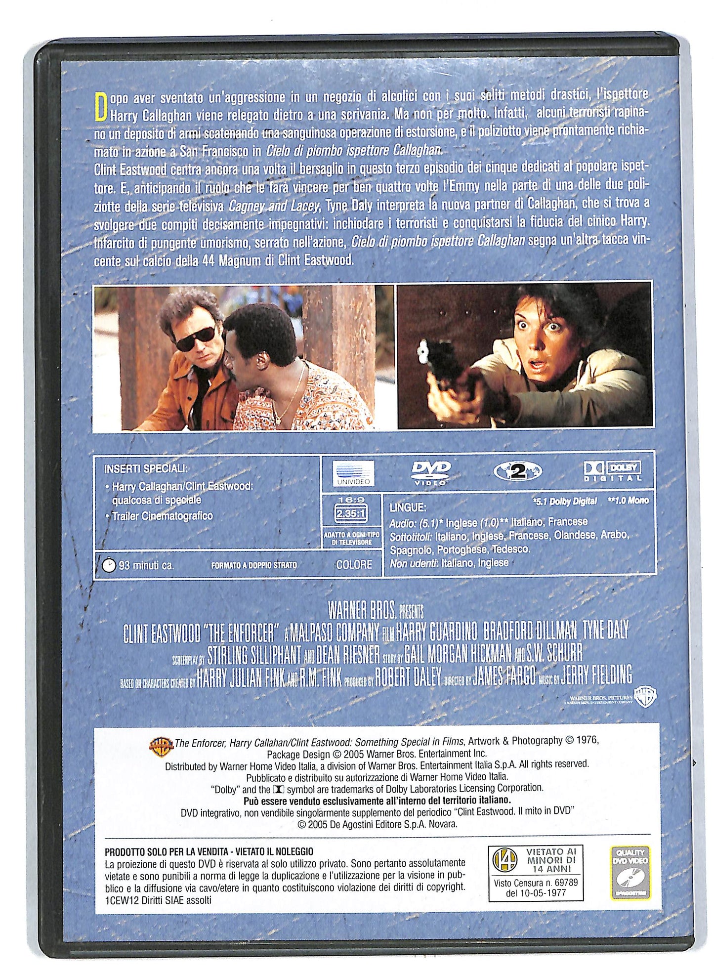 EBOND Cielo di piombo ispettore callaghan EDITORIALE DVD DB579242